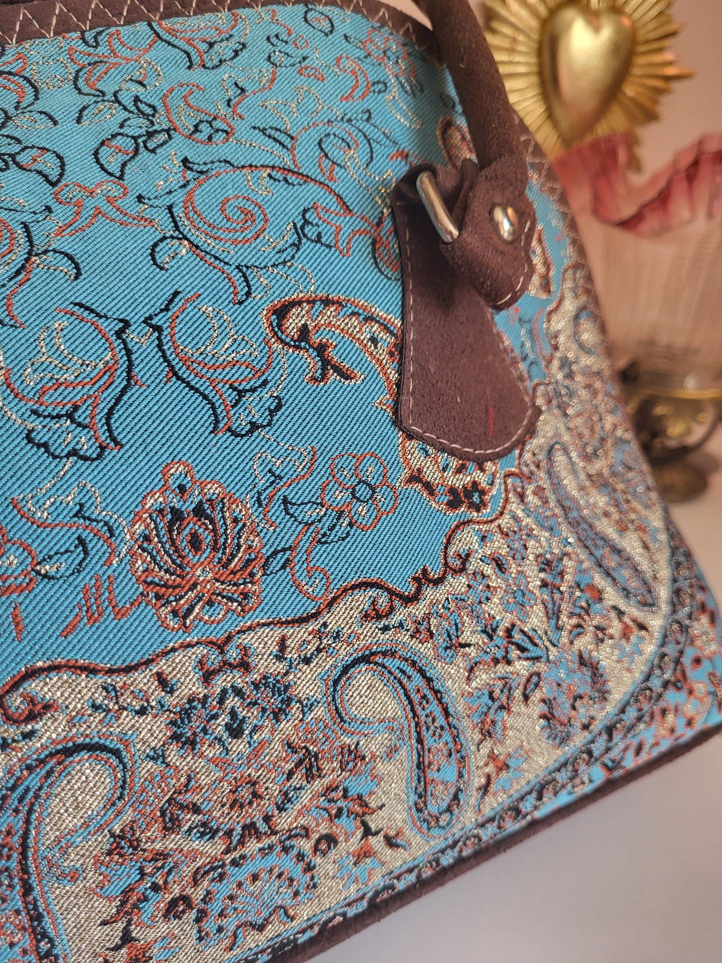 Bohemian Persian Tapestry Handbag