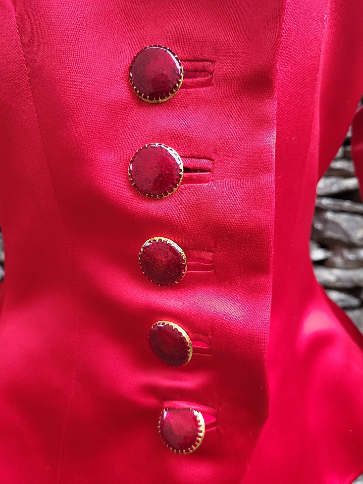 Vintage Yves Saint Laurent Rive Gauche Silk Blazer
