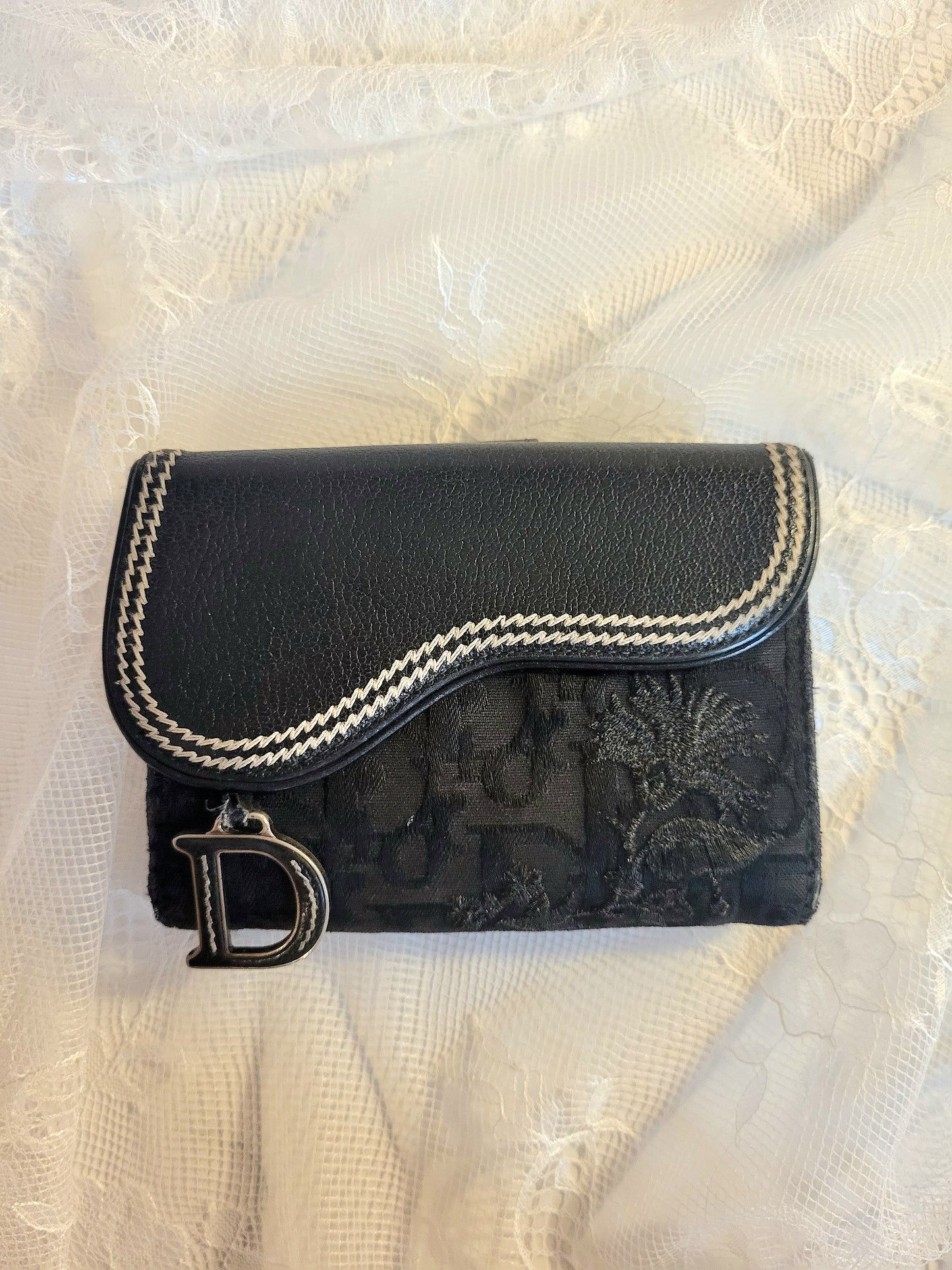Christian Dior Saddle Wallet