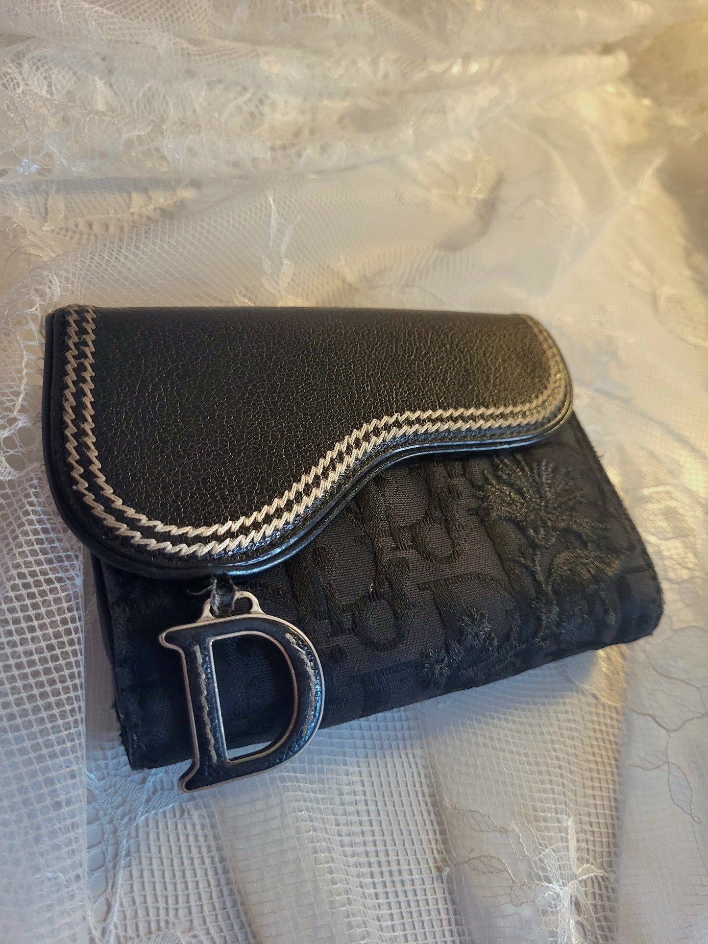 Christian Dior Saddle Wallet