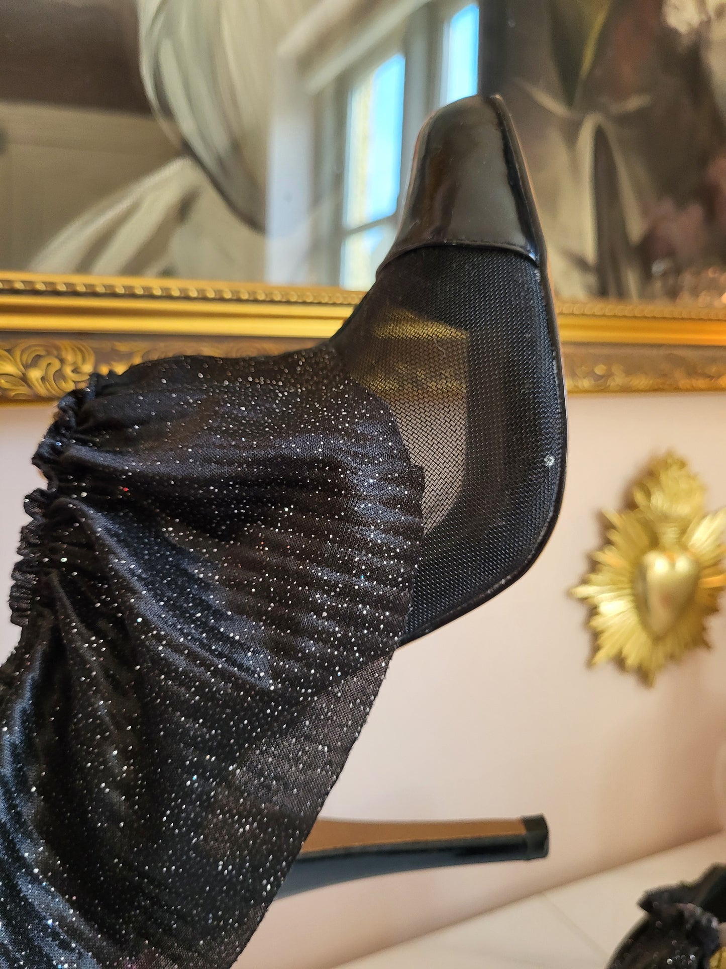 Hand-Customised One-of-a-kind KISS Rock Couture Boots