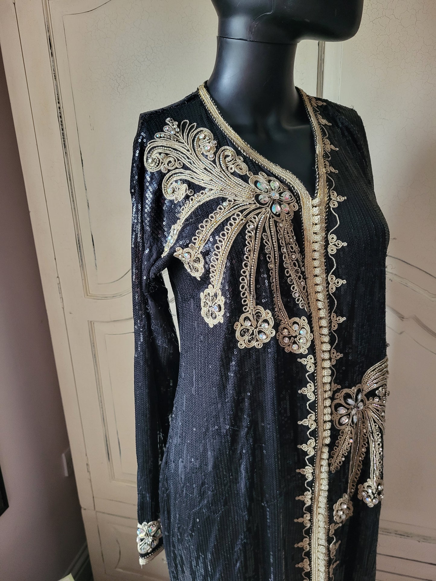 Vintage Moroccan Sequin Robe
