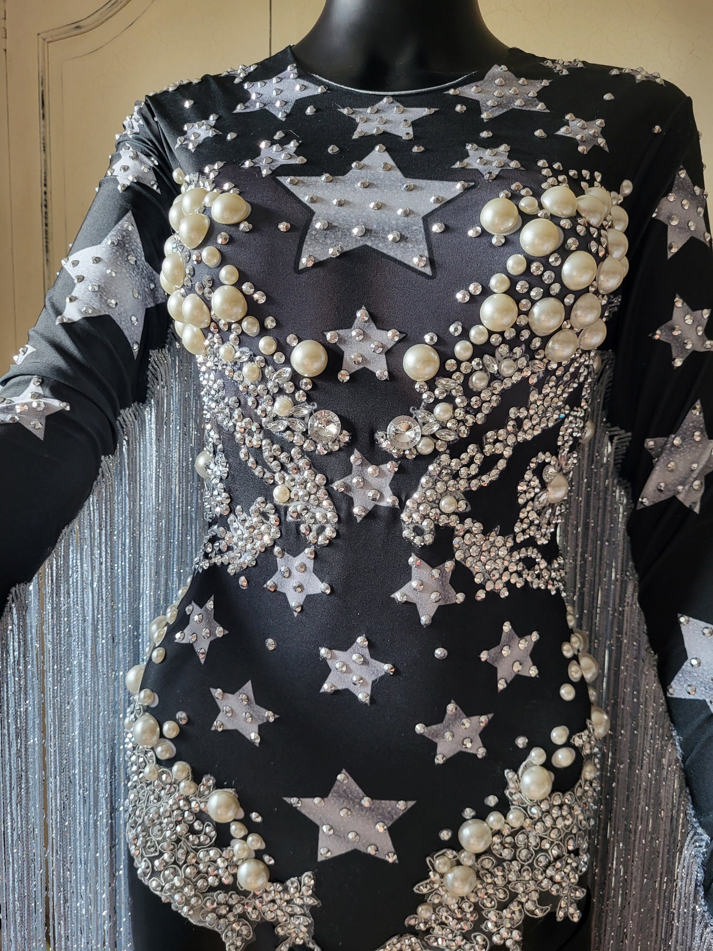Born in Stockholm Star Fringe Bodysuit