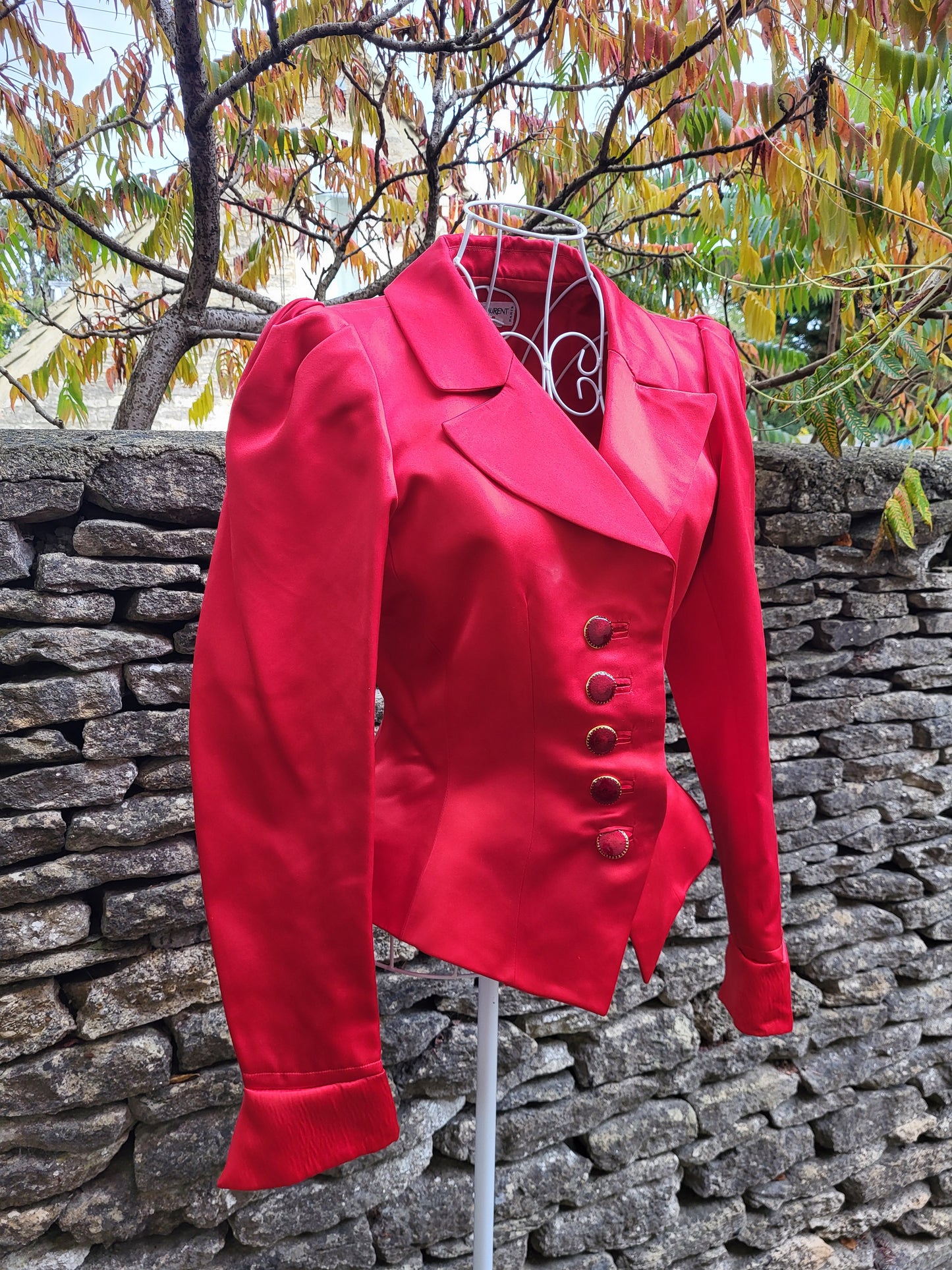 Vintage Yves Saint Laurent Rive Gauche Silk Blazer