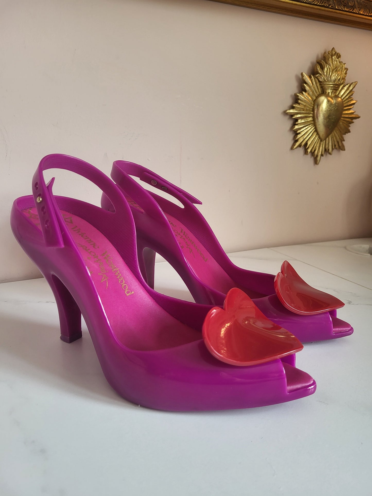 Vivienne Westwood x Melissa Lady Dragon Heart Heels