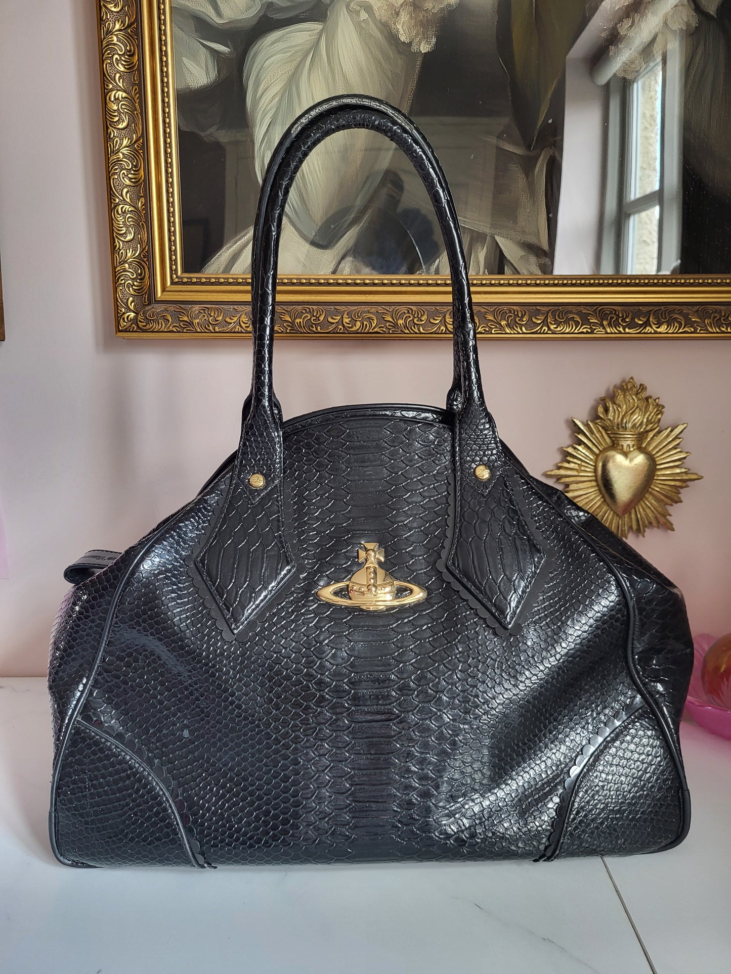 Large Vivienne Westwood Orb Handbag
