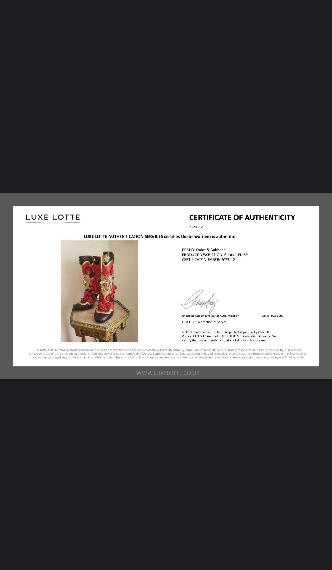 Dolce & Gabbana Baroque Embellished Red Leather Boots