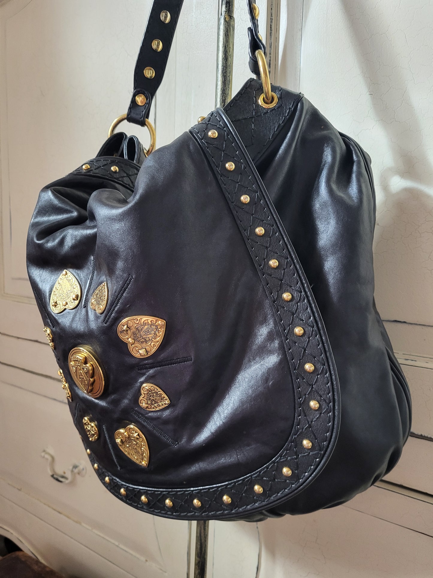 RARE Archive Vintage Gucci Babouska Irina Hobo Bag