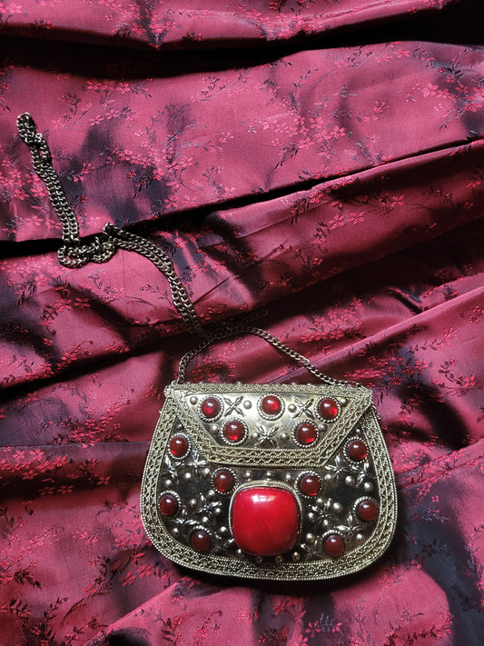 From St Xavier Baroque Gold Bag