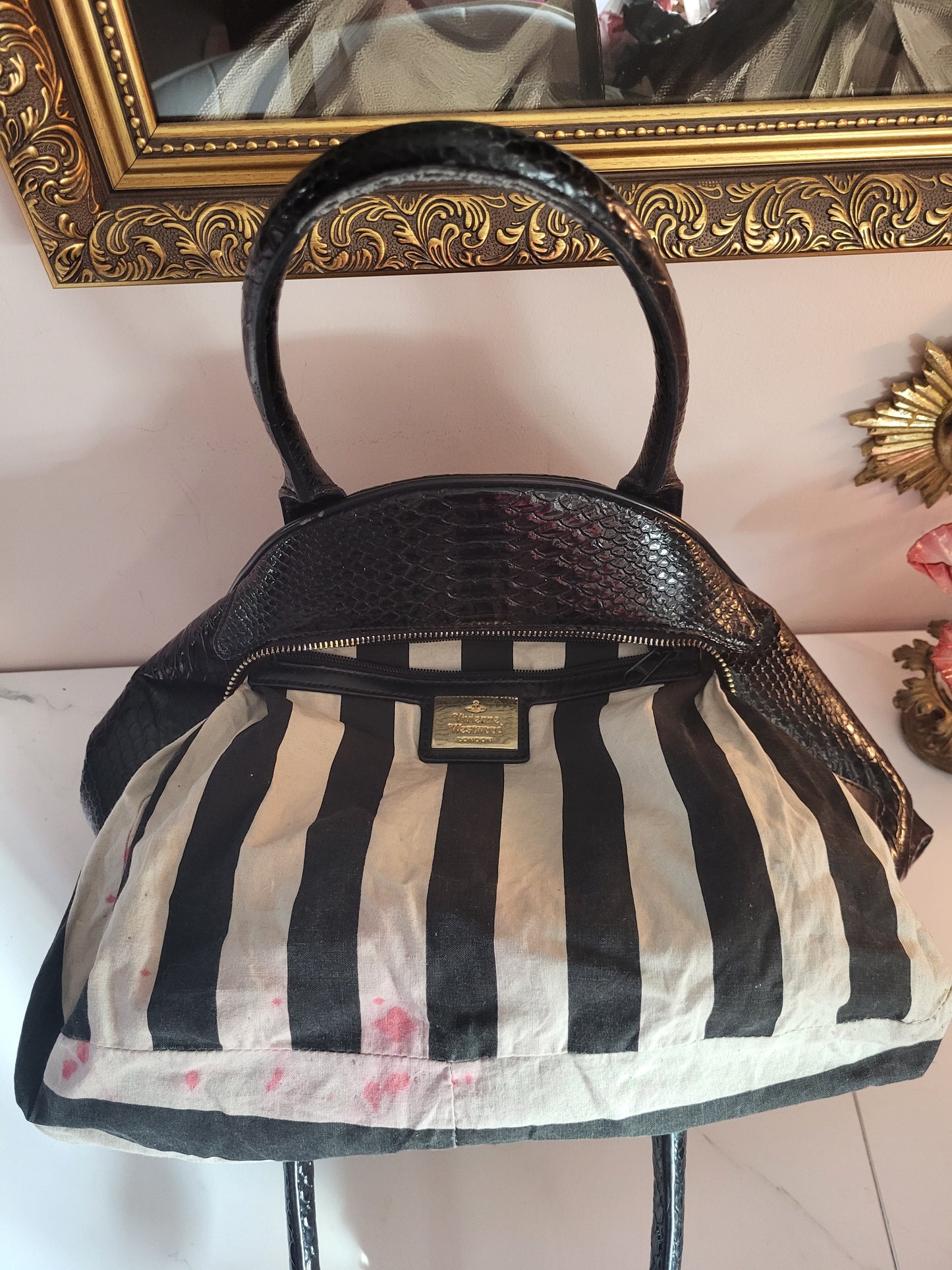 Large Vivienne Westwood Orb Handbag