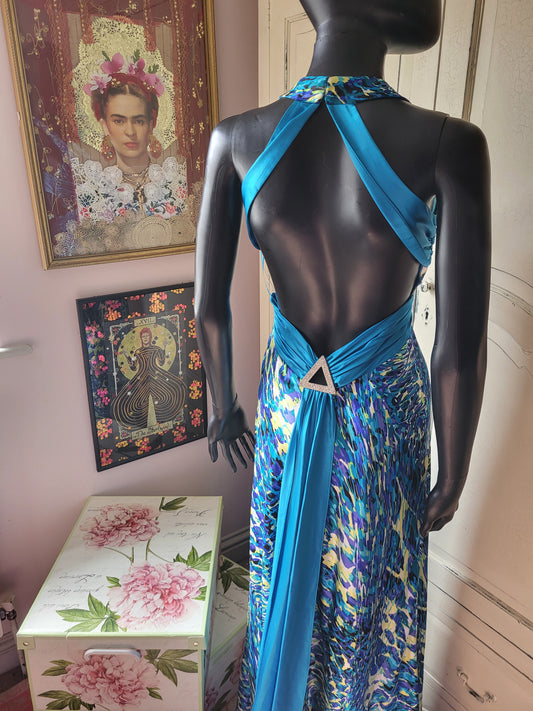 Aquamarine Evening Gown