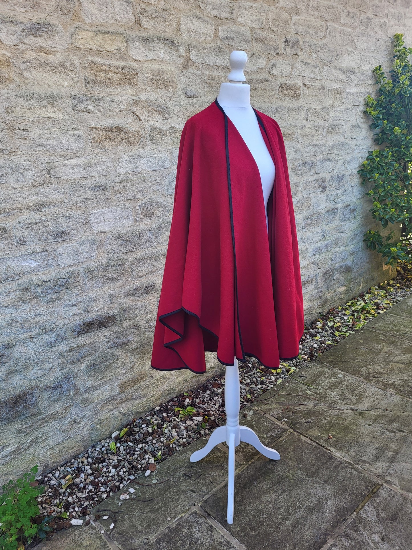 RARE Vintage Yves Saint Laurent Wool Cape
