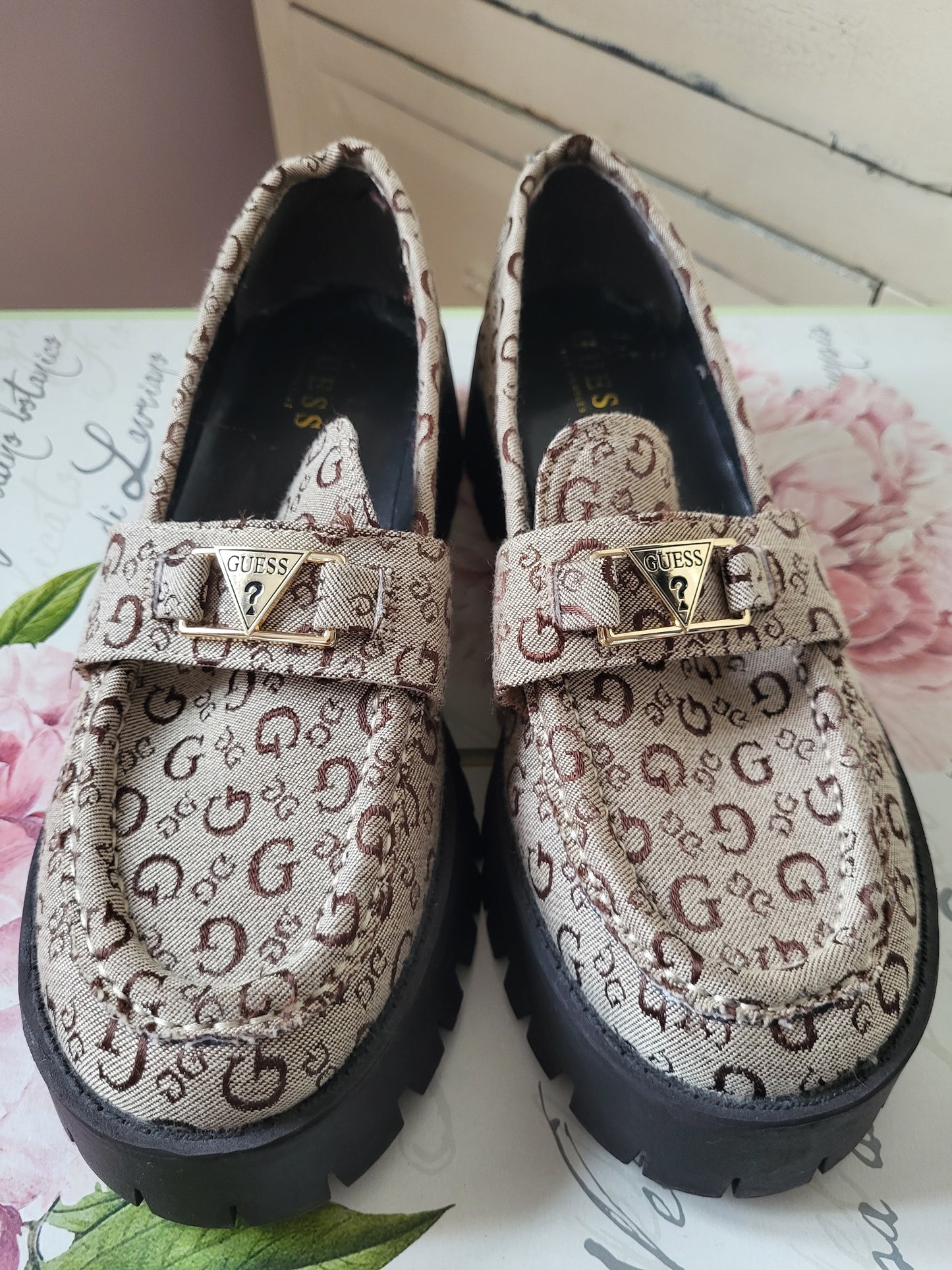 Guess Classic Platform Loafers