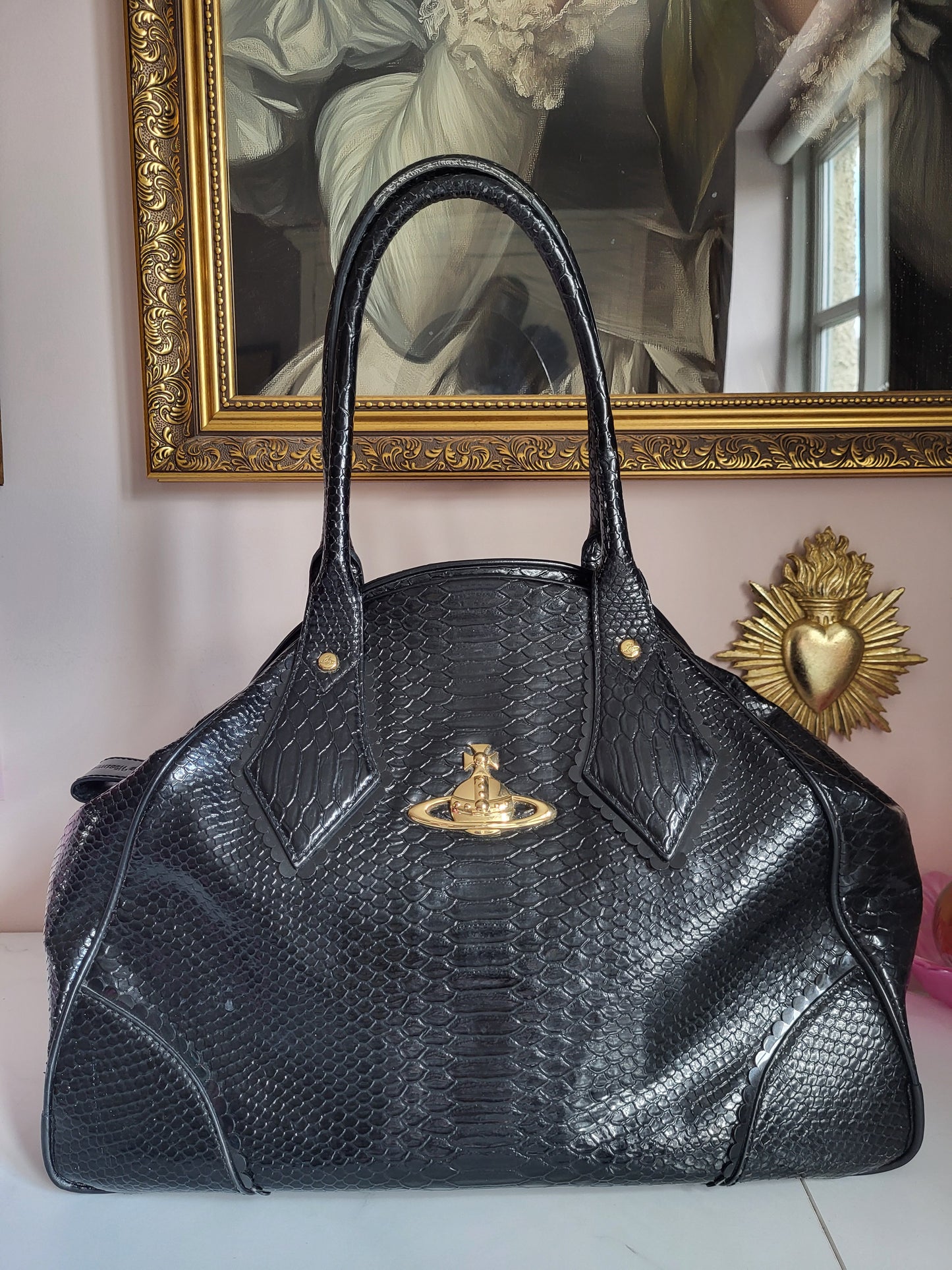 Large Vivienne Westwood Orb Handbag