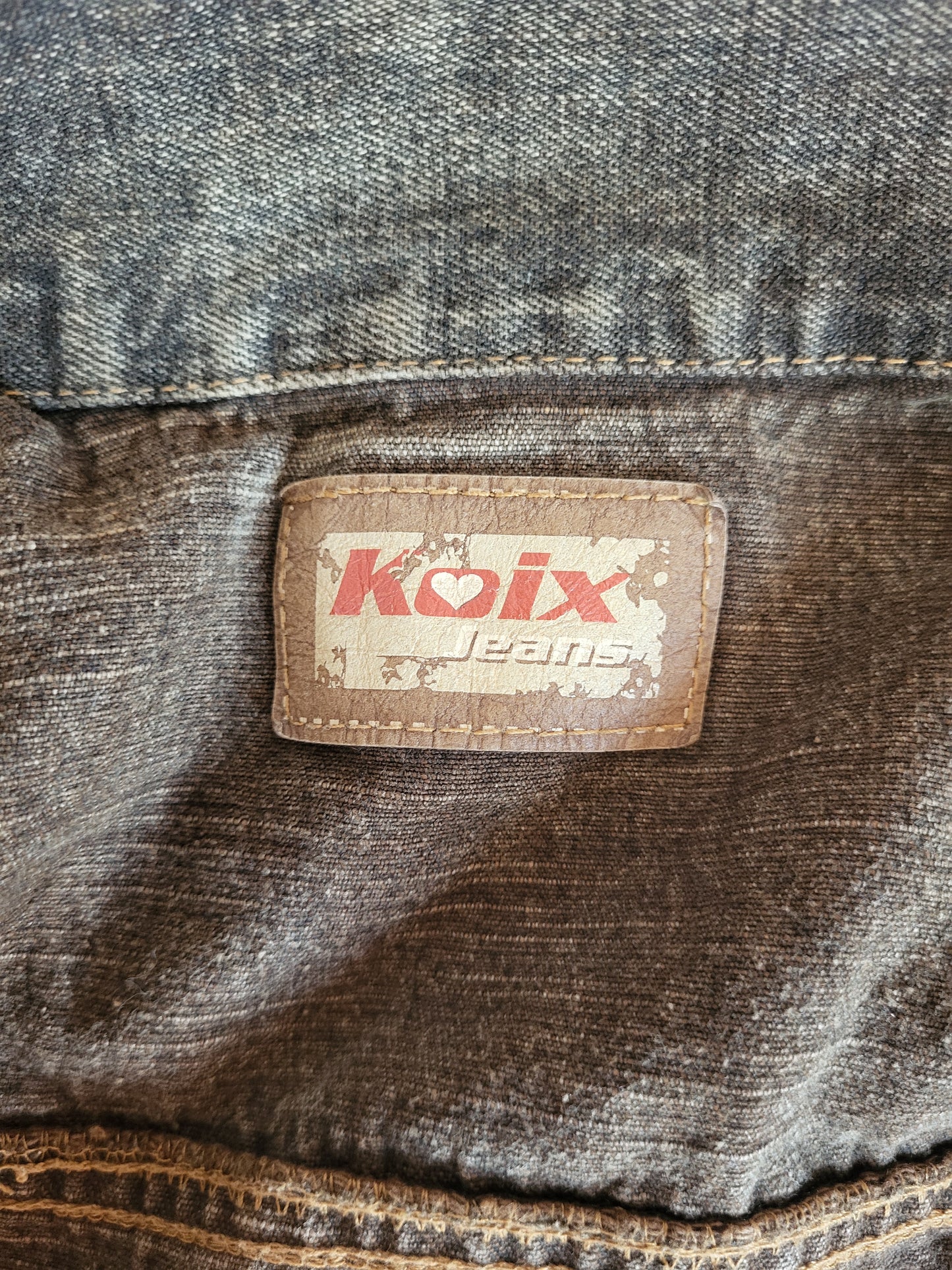 Vintage Koix Denim and Courduroy Jacket