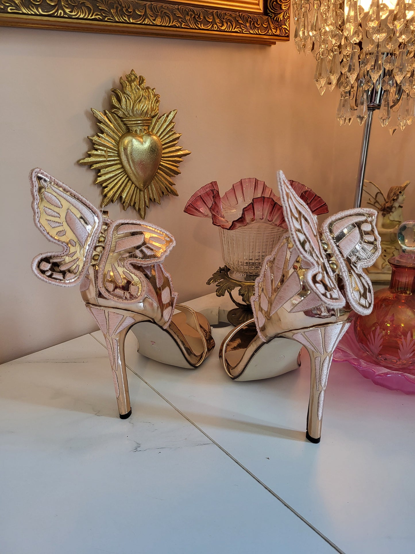 Butterfly Detail Stilettos