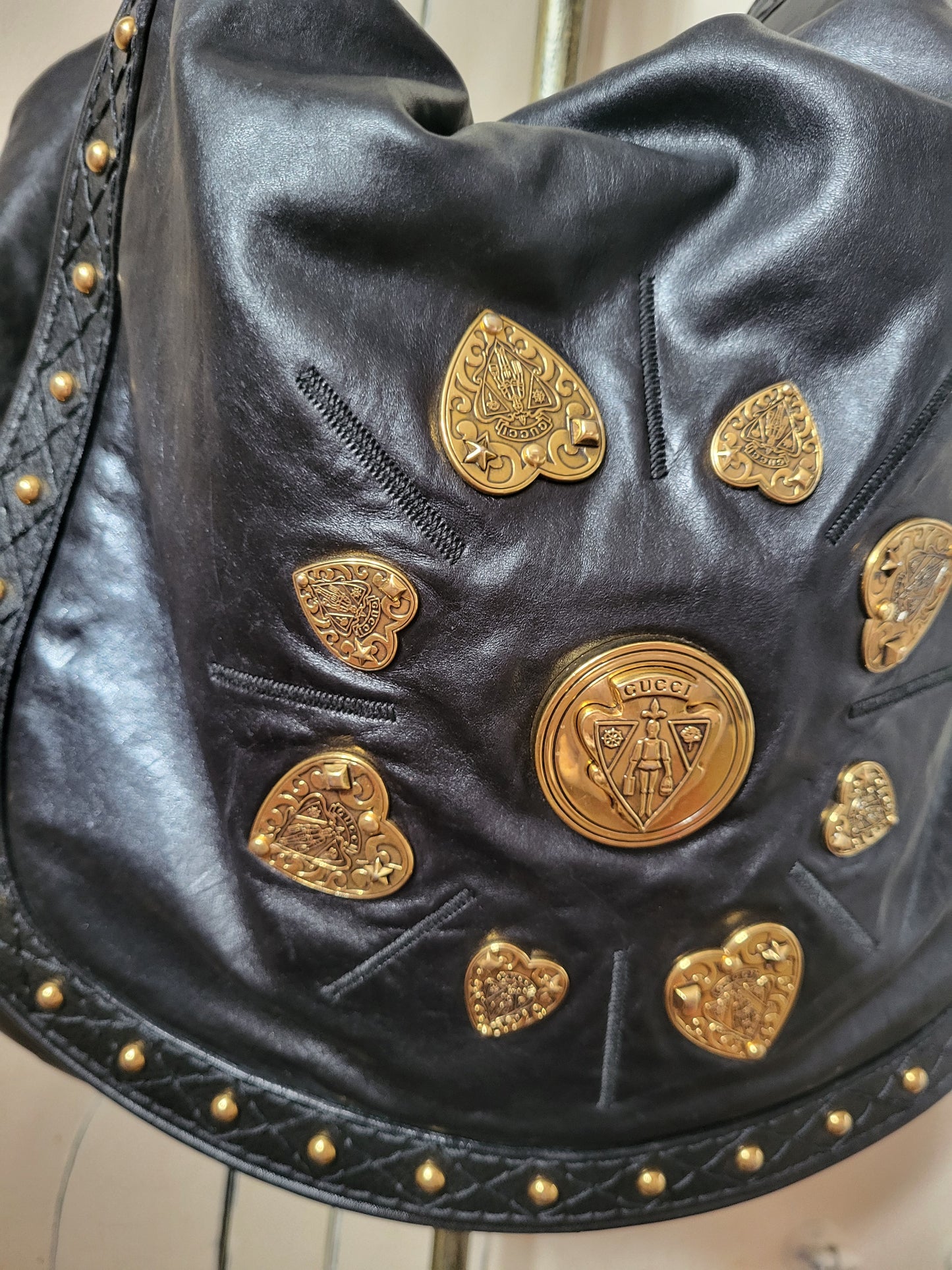 RARE Archive Vintage Gucci Babouska Irina Hobo Bag