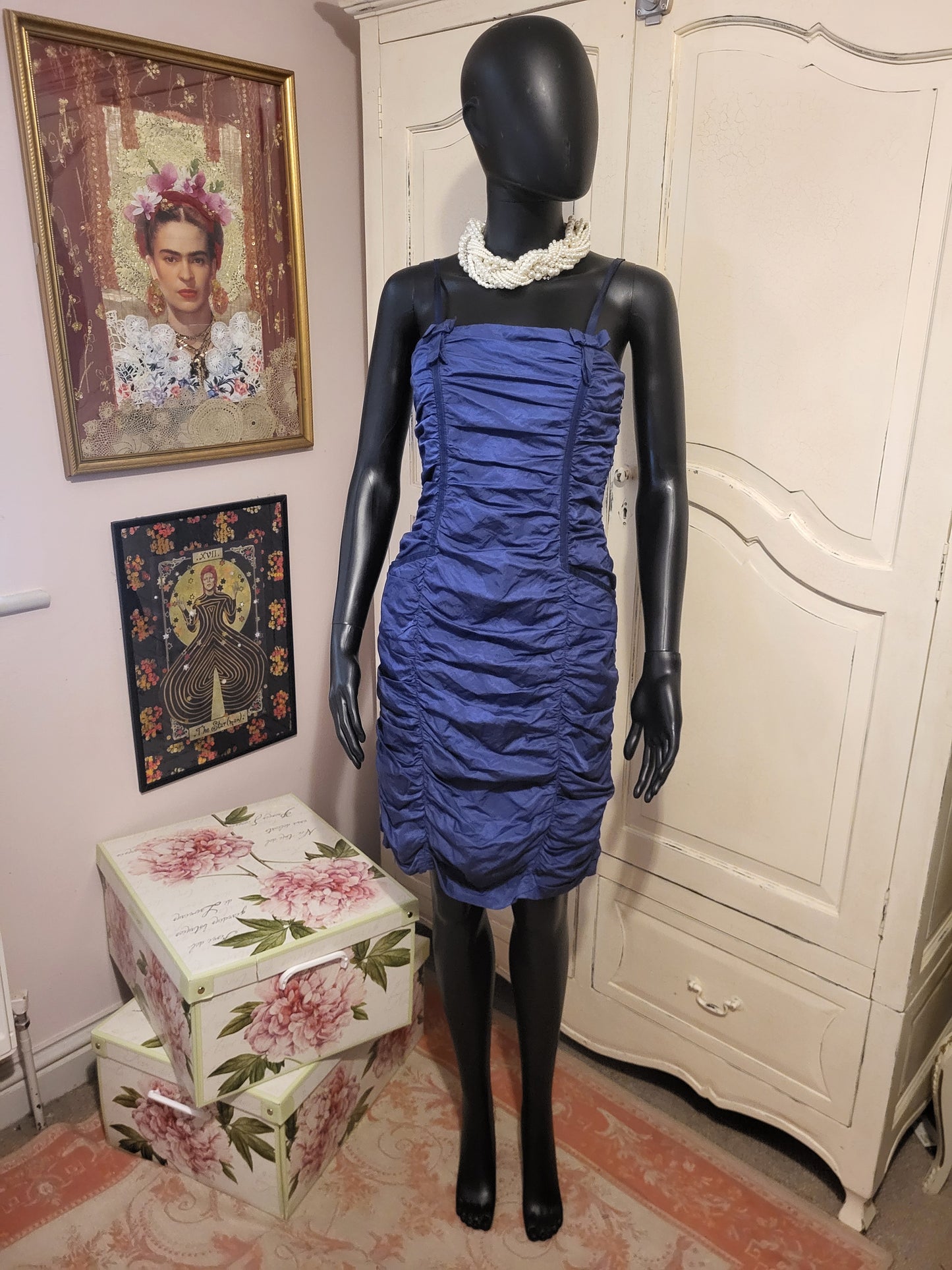 Vintage Whistles Cocktail Dress