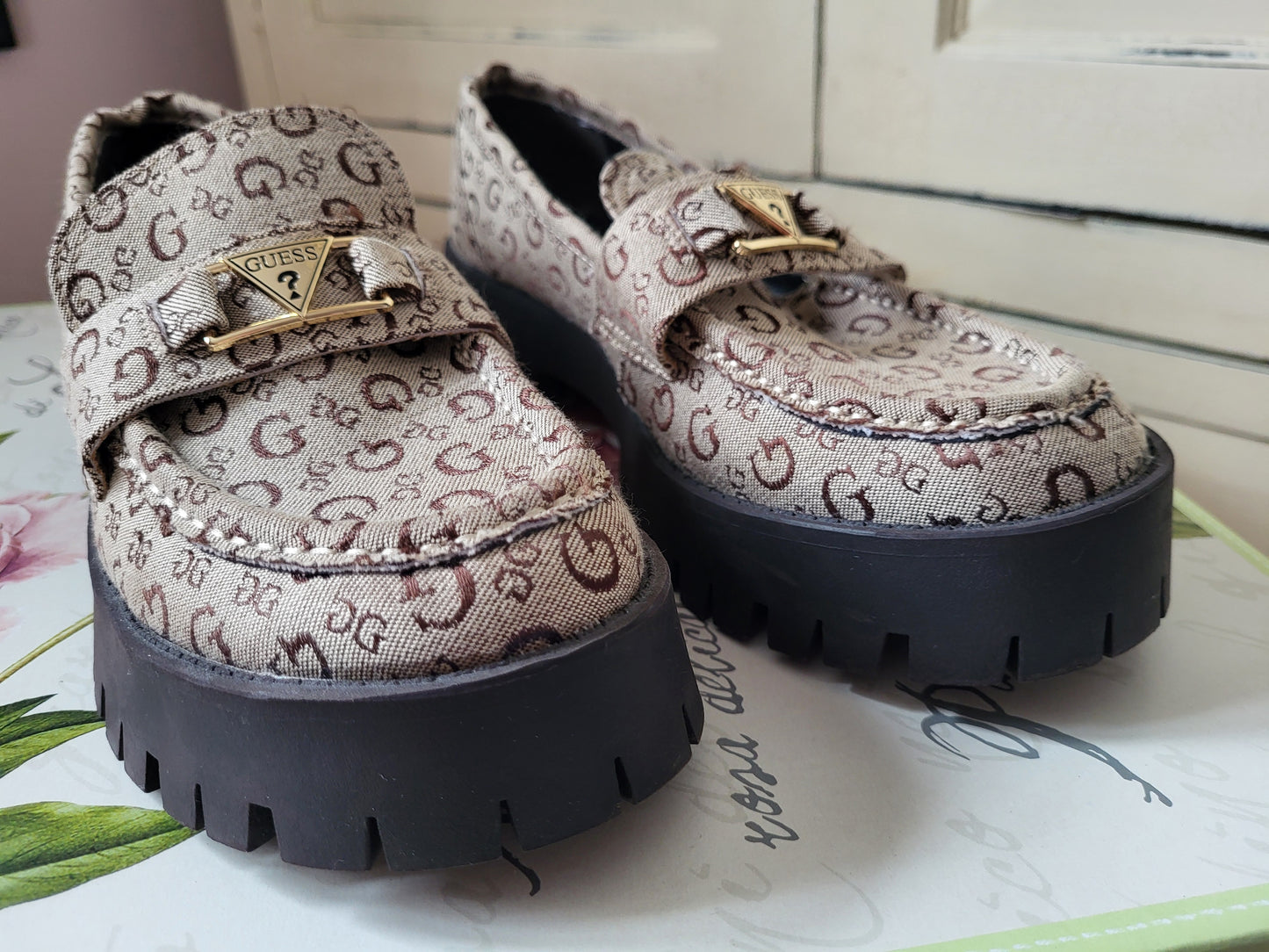 Guess Classic Platform Loafers
