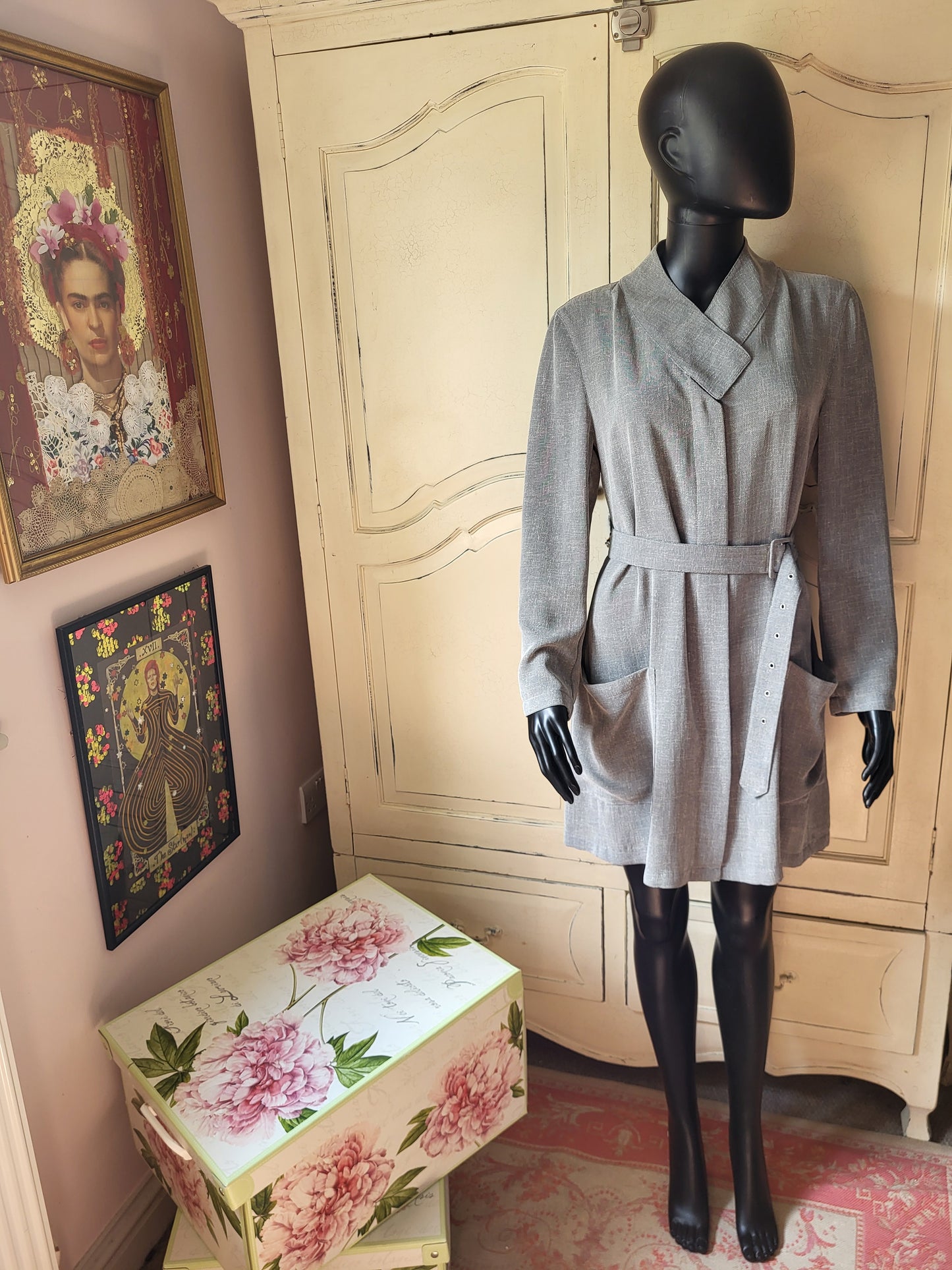 Emporio Armani Belted Jacket Dress
