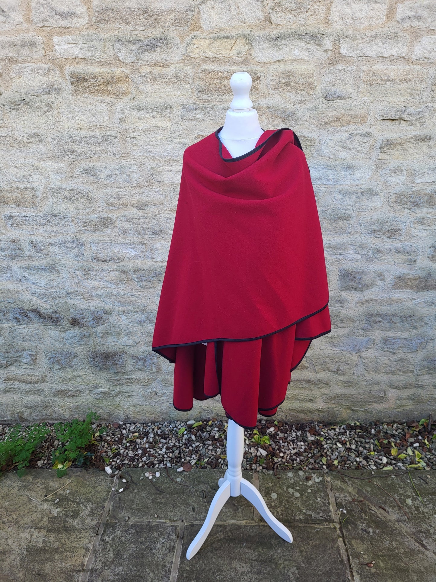 RARE Vintage Yves Saint Laurent Wool Cape