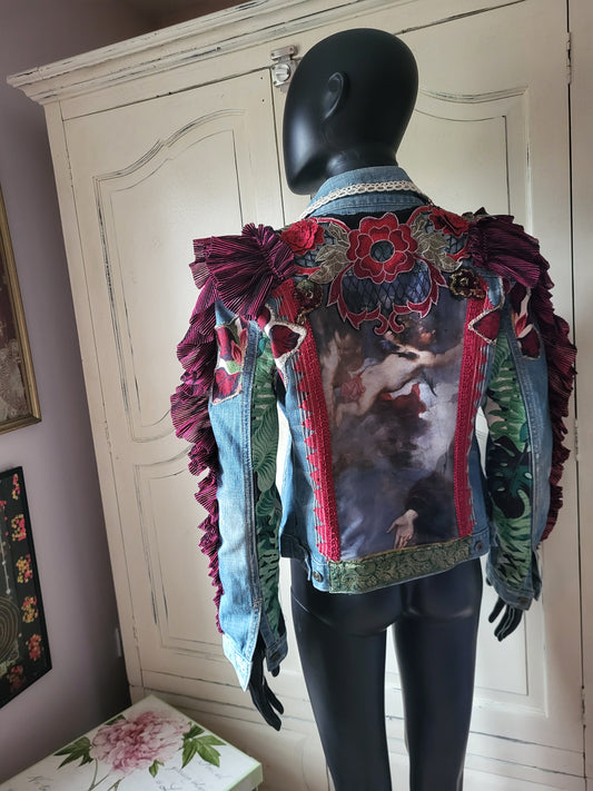 Vintage Embroidered Denim Jacket