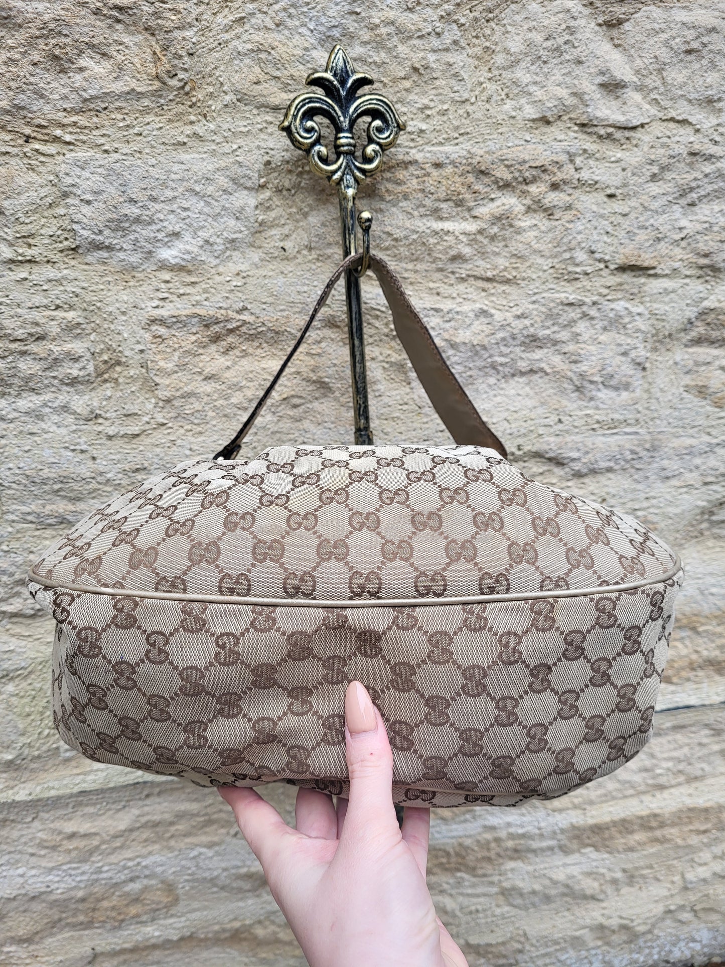 Vintage Gucci Sukey GG Monogram Hobo Bag
