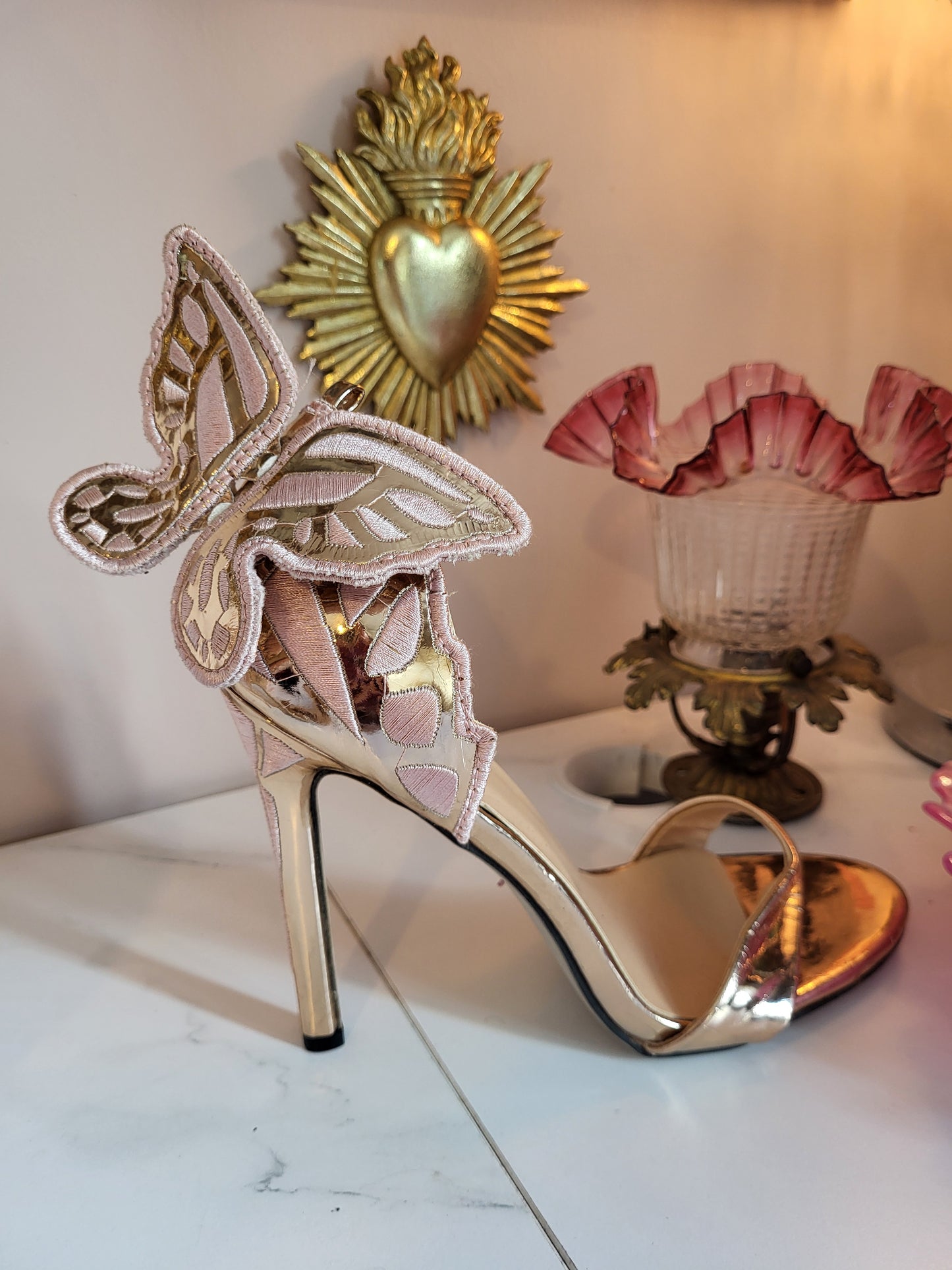Butterfly Detail Stilettos
