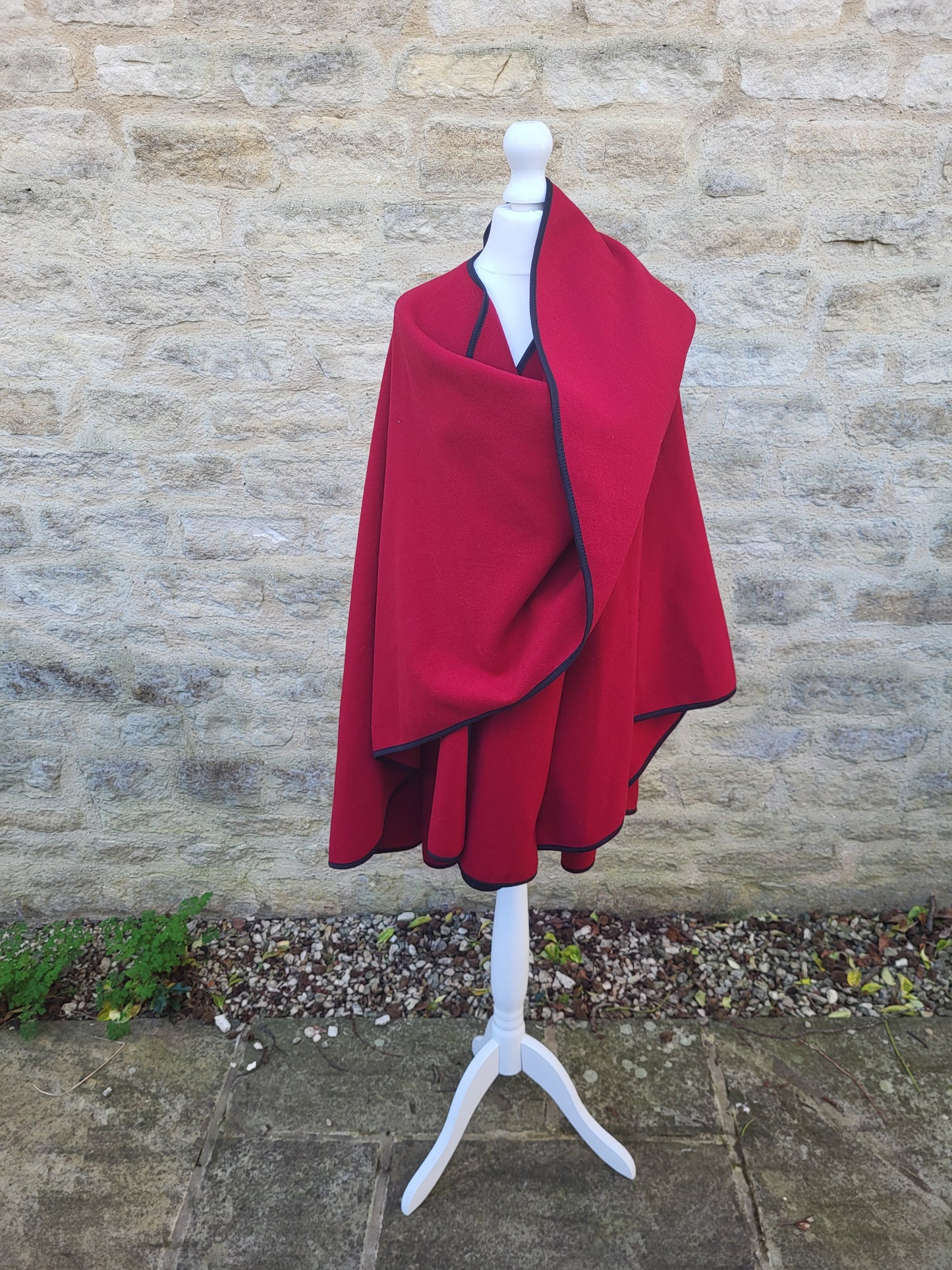 RARE Vintage Yves Saint Laurent Wool Cape