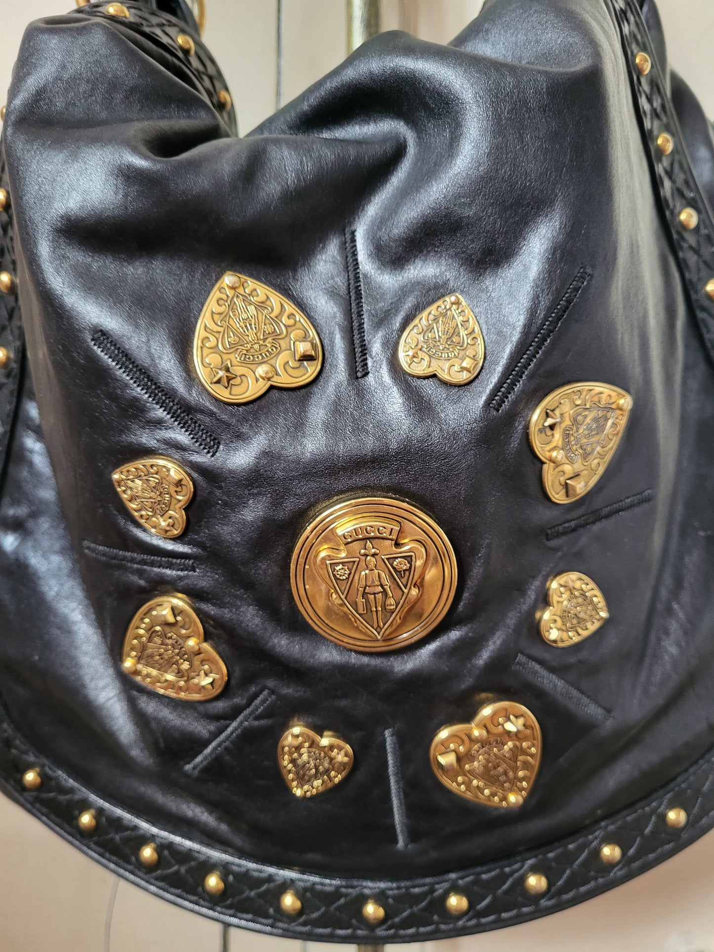 RARE Archive Vintage Gucci Babouska Irina Hobo Bag