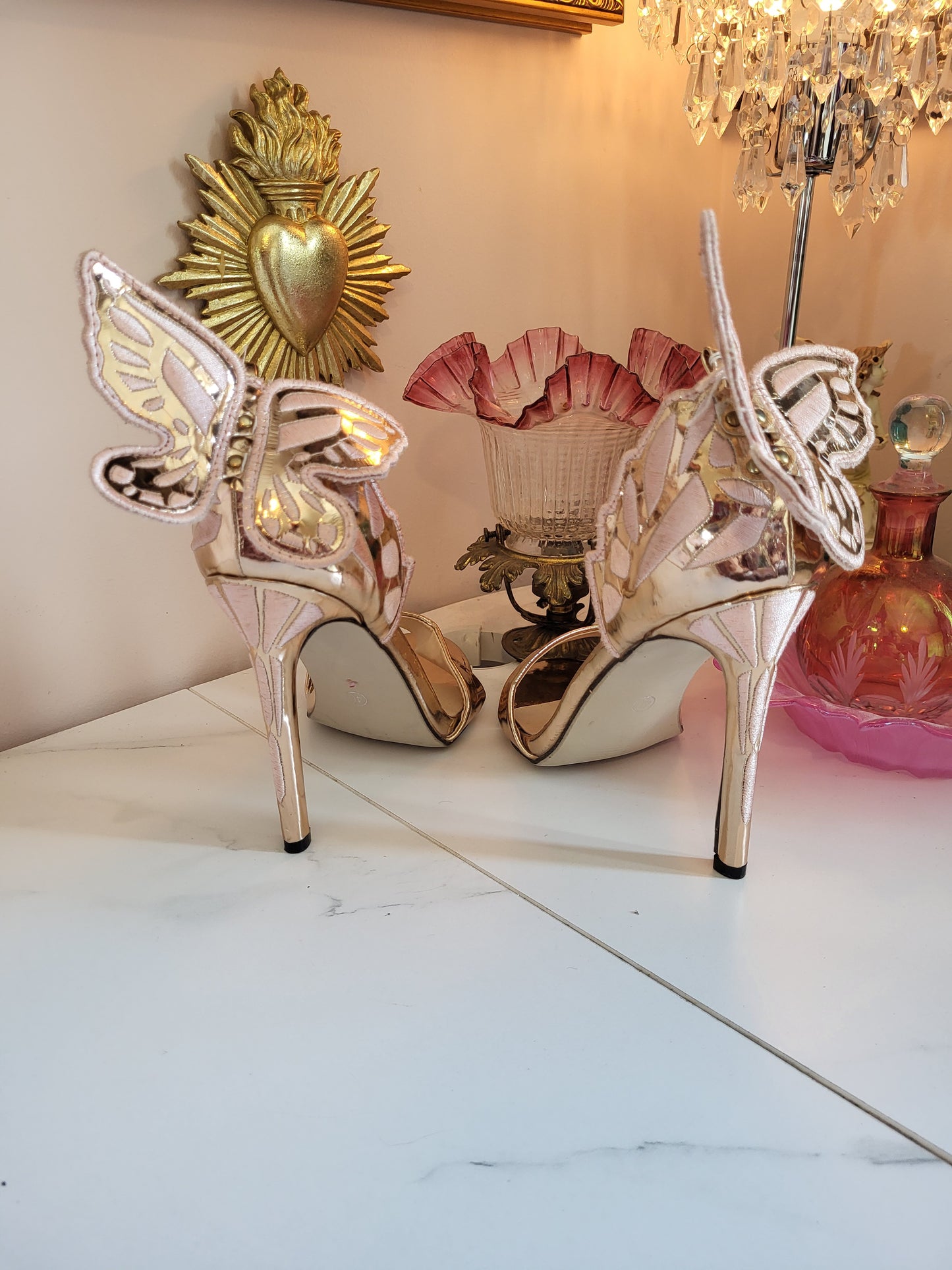 Butterfly Detail Stilettos