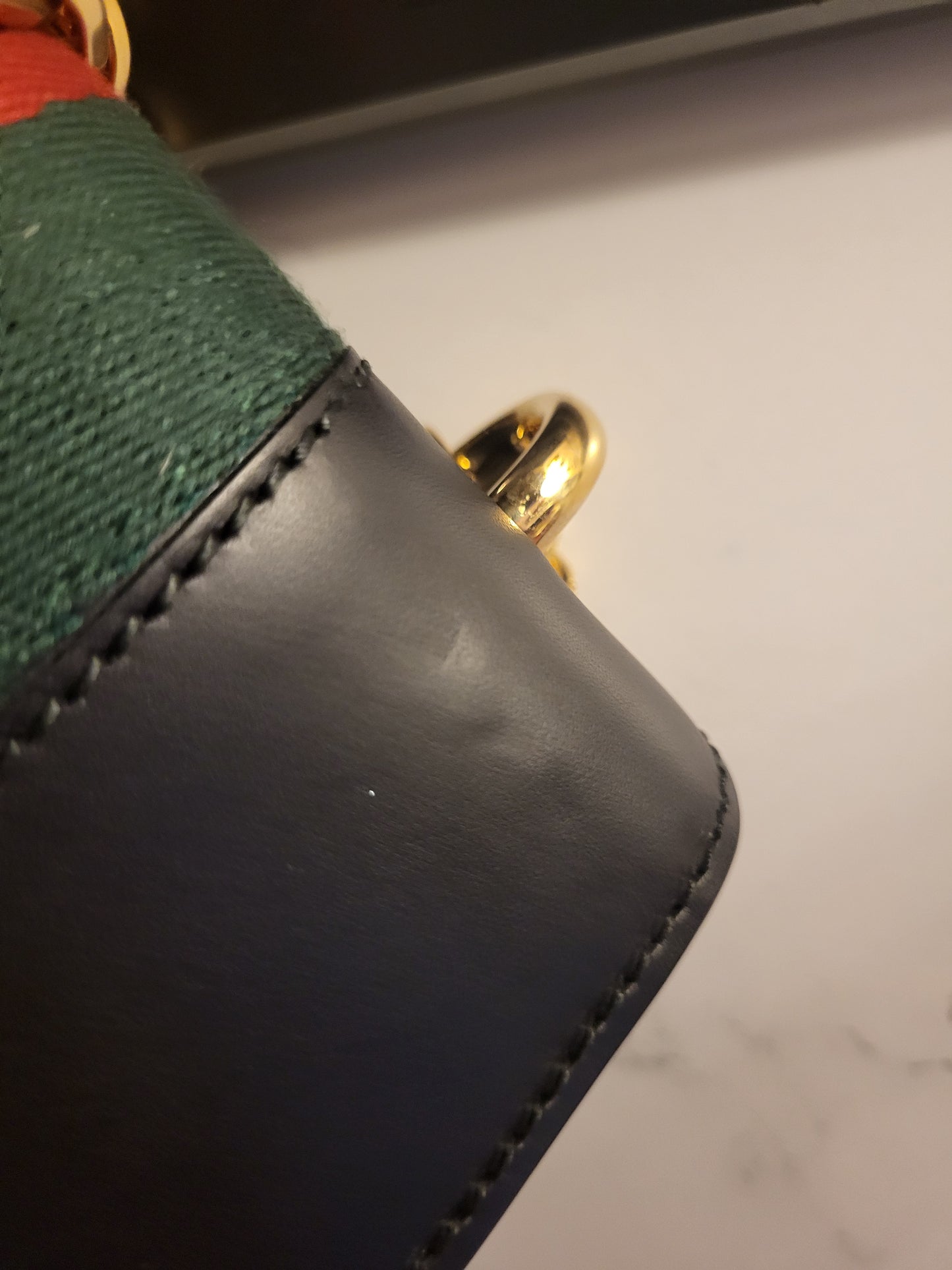 Gucci Sylvie Leather Shoulder Bag