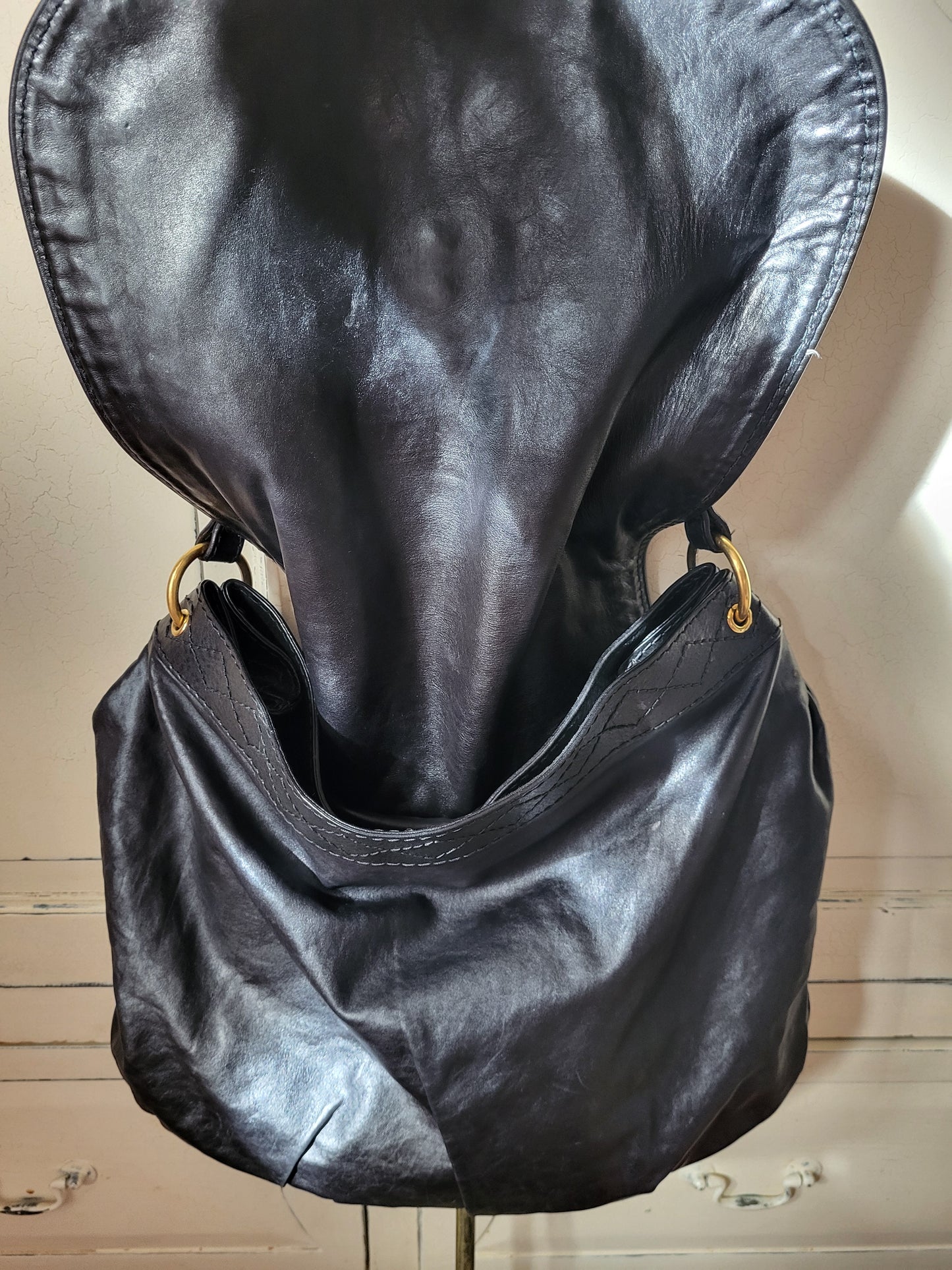 RARE Archive Vintage Gucci Babouska Irina Hobo Bag
