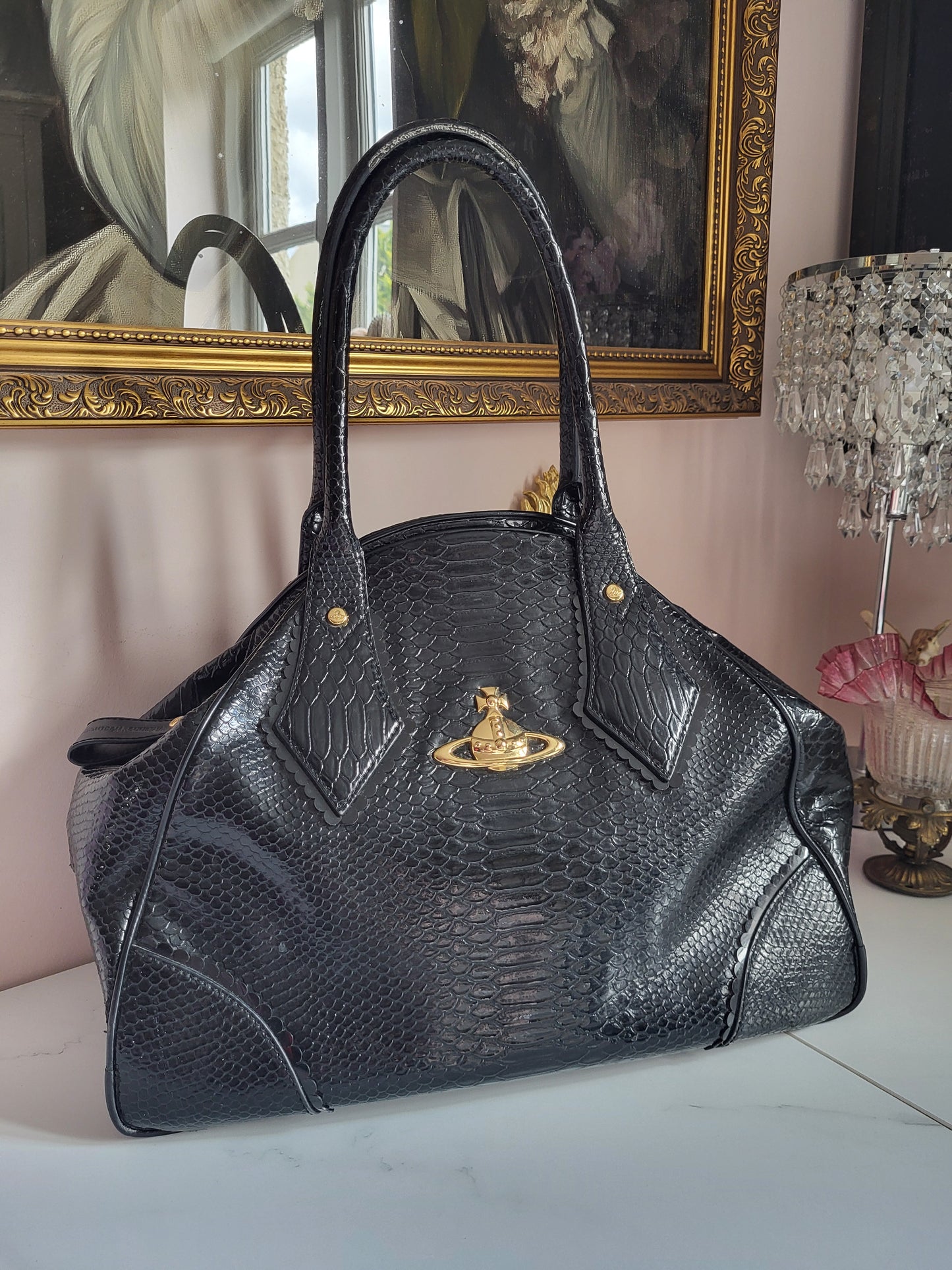 Large Vivienne Westwood Orb Handbag