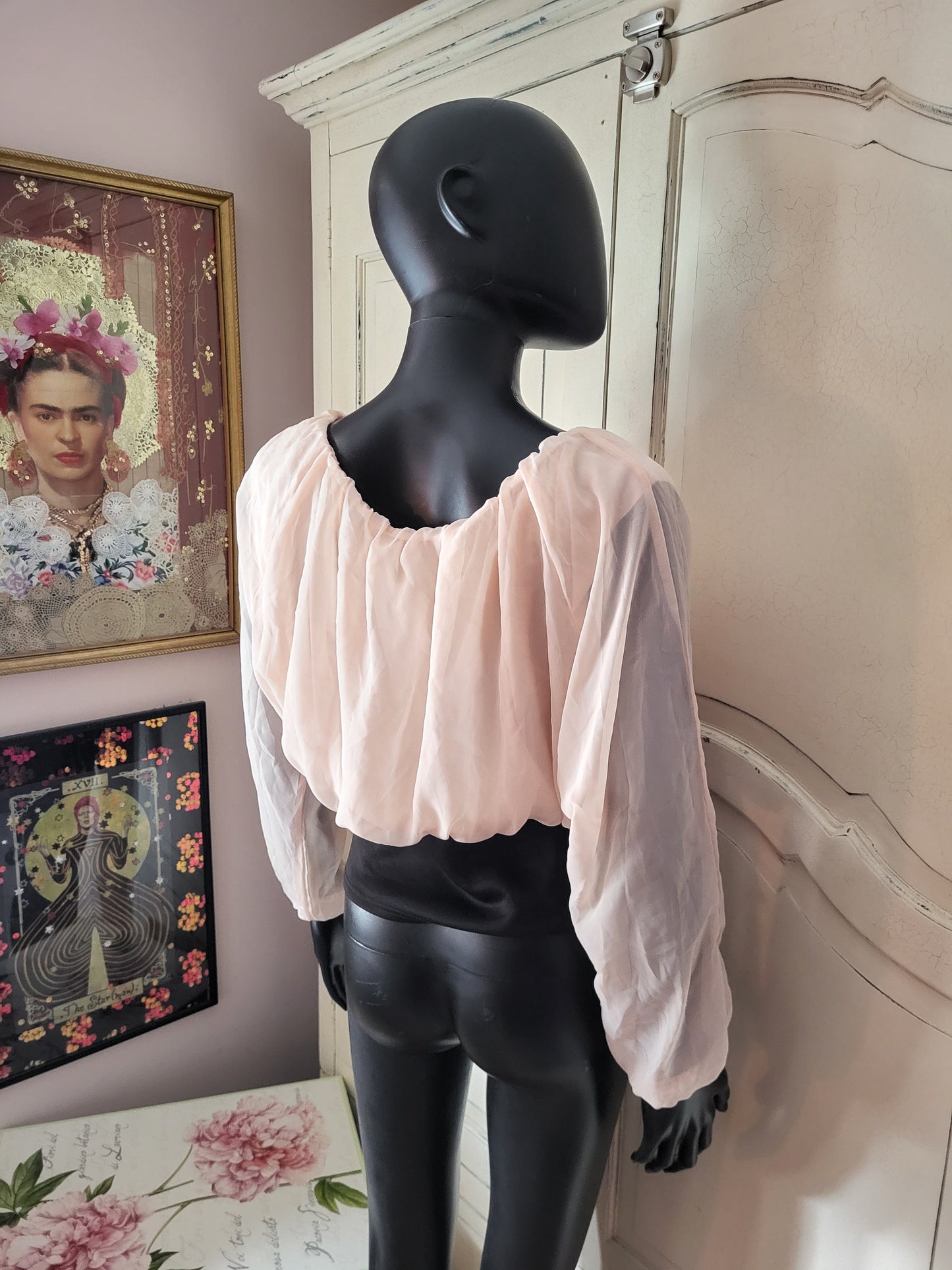 Blush Pink Corset Top