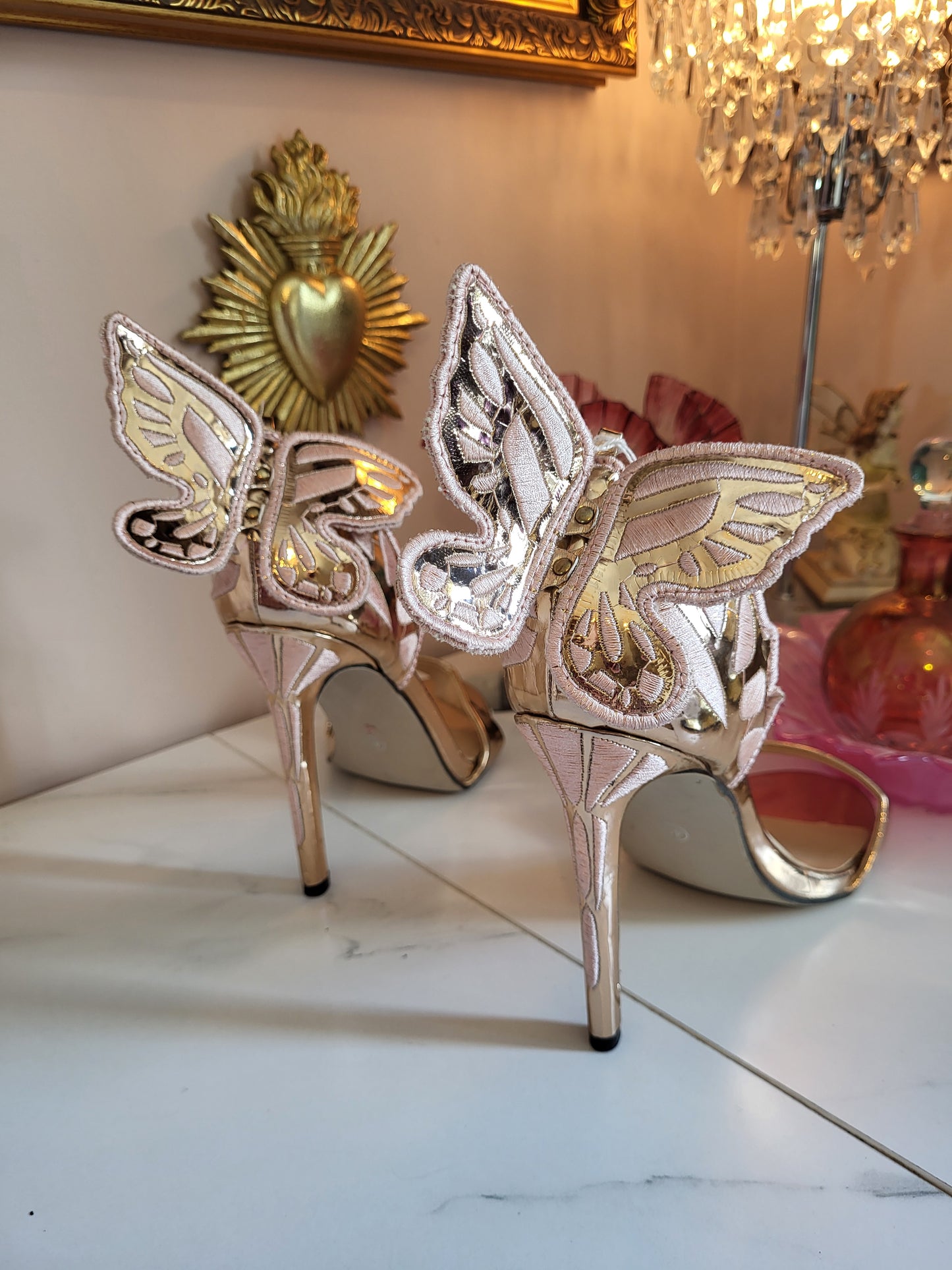 Butterfly Detail Stilettos