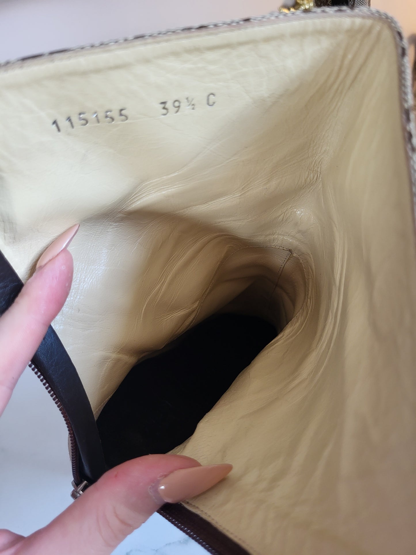 ARCHIVE Tom Ford Era Gucci GG Monogram Canvas Boots