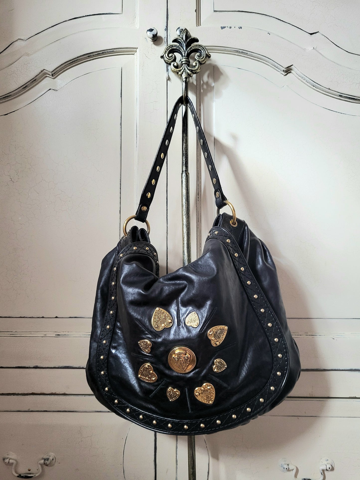 RARE Archive Vintage Gucci Babouska Irina Hobo Bag