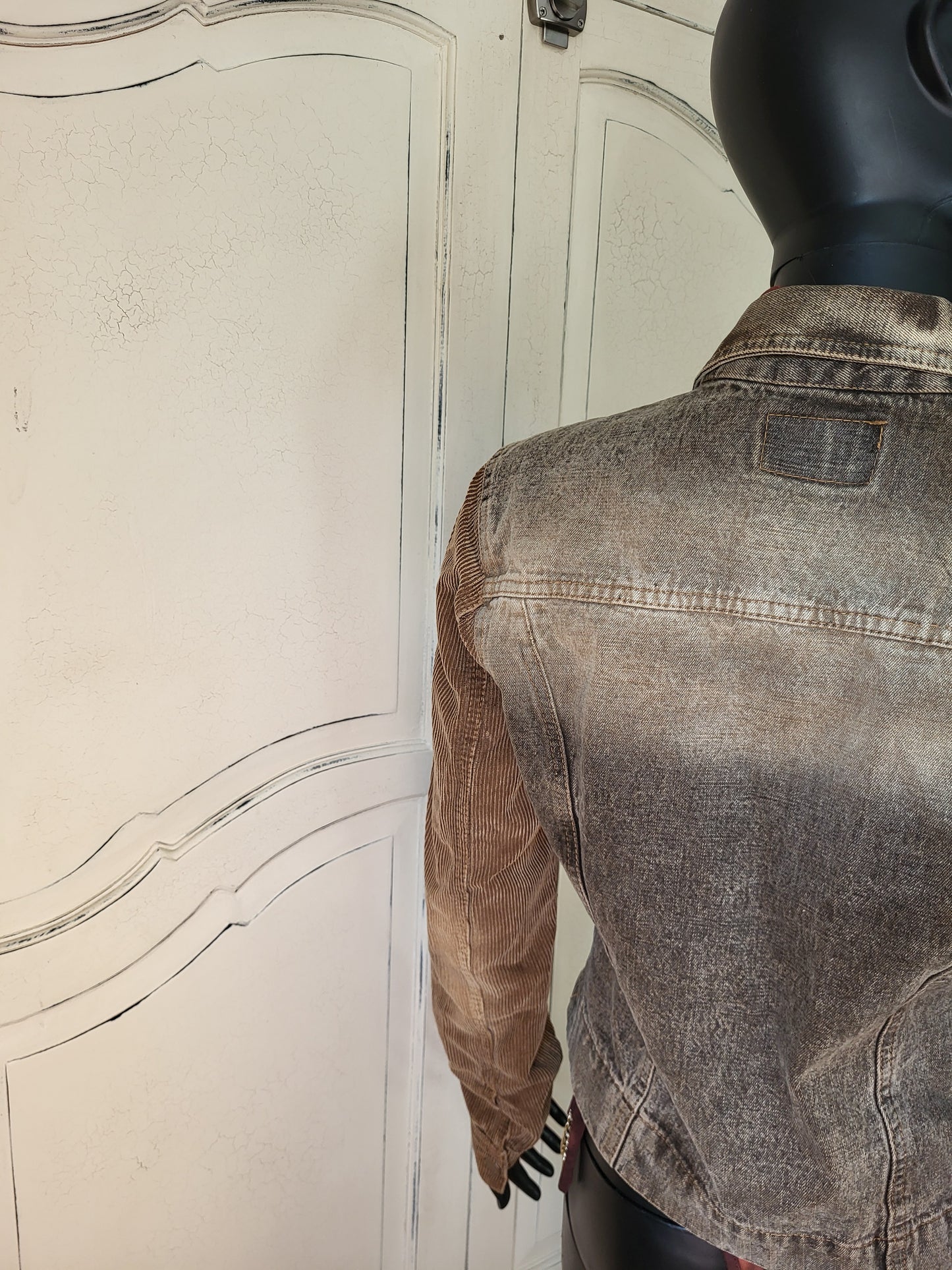 Vintage Koix Denim and Courduroy Jacket