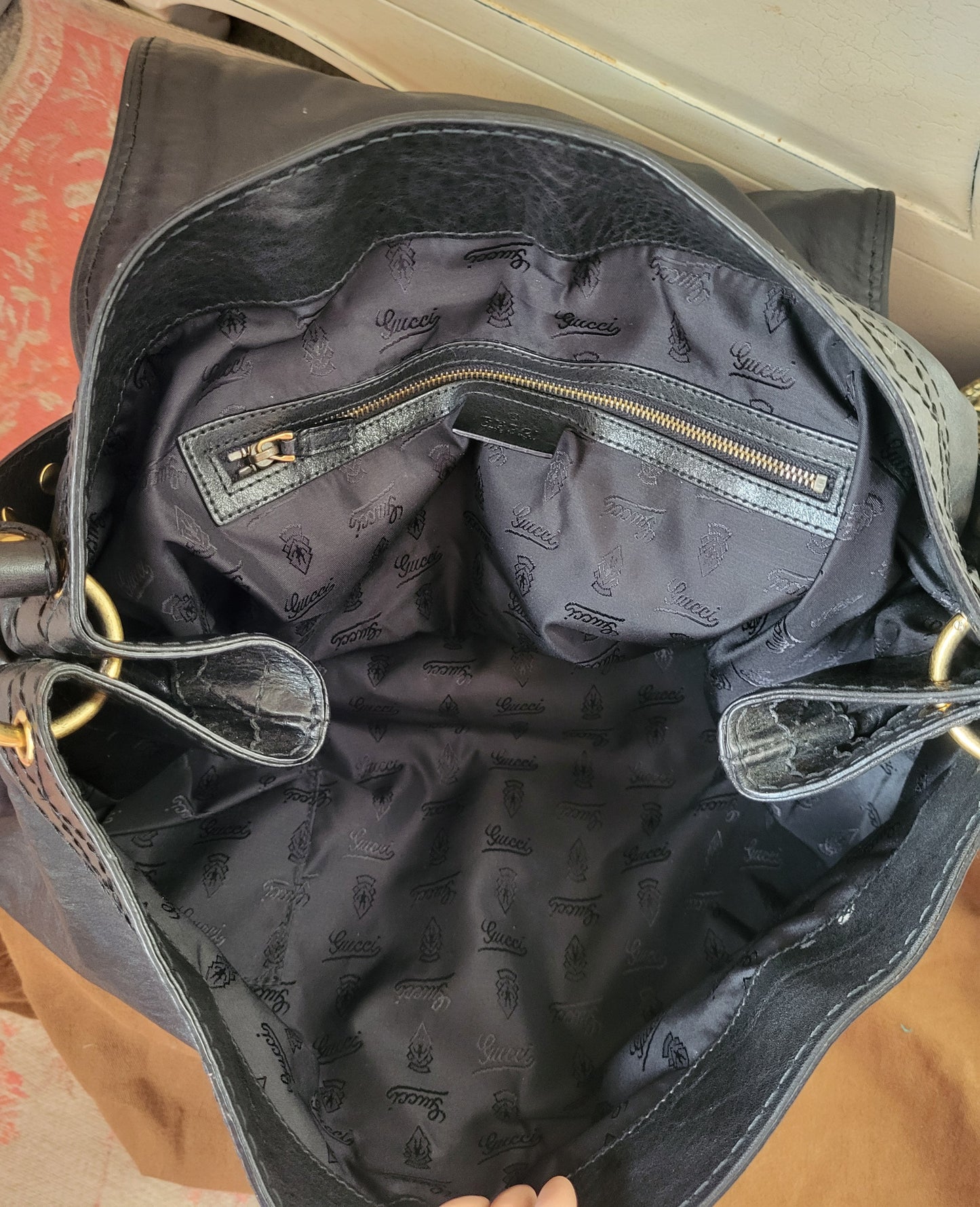 RARE Archive Vintage Gucci Babouska Irina Hobo Bag
