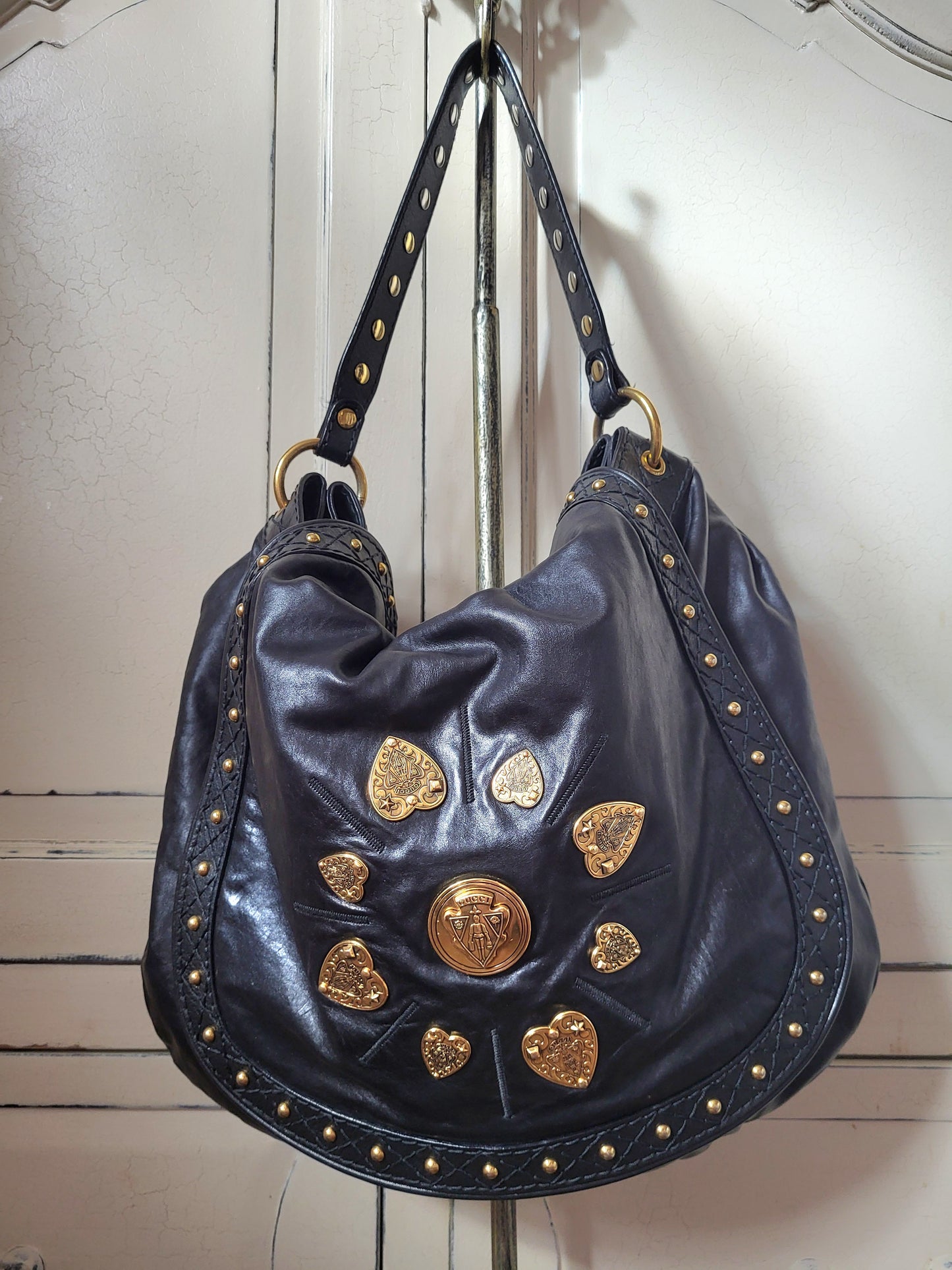 RARE Archive Vintage Gucci Babouska Irina Hobo Bag