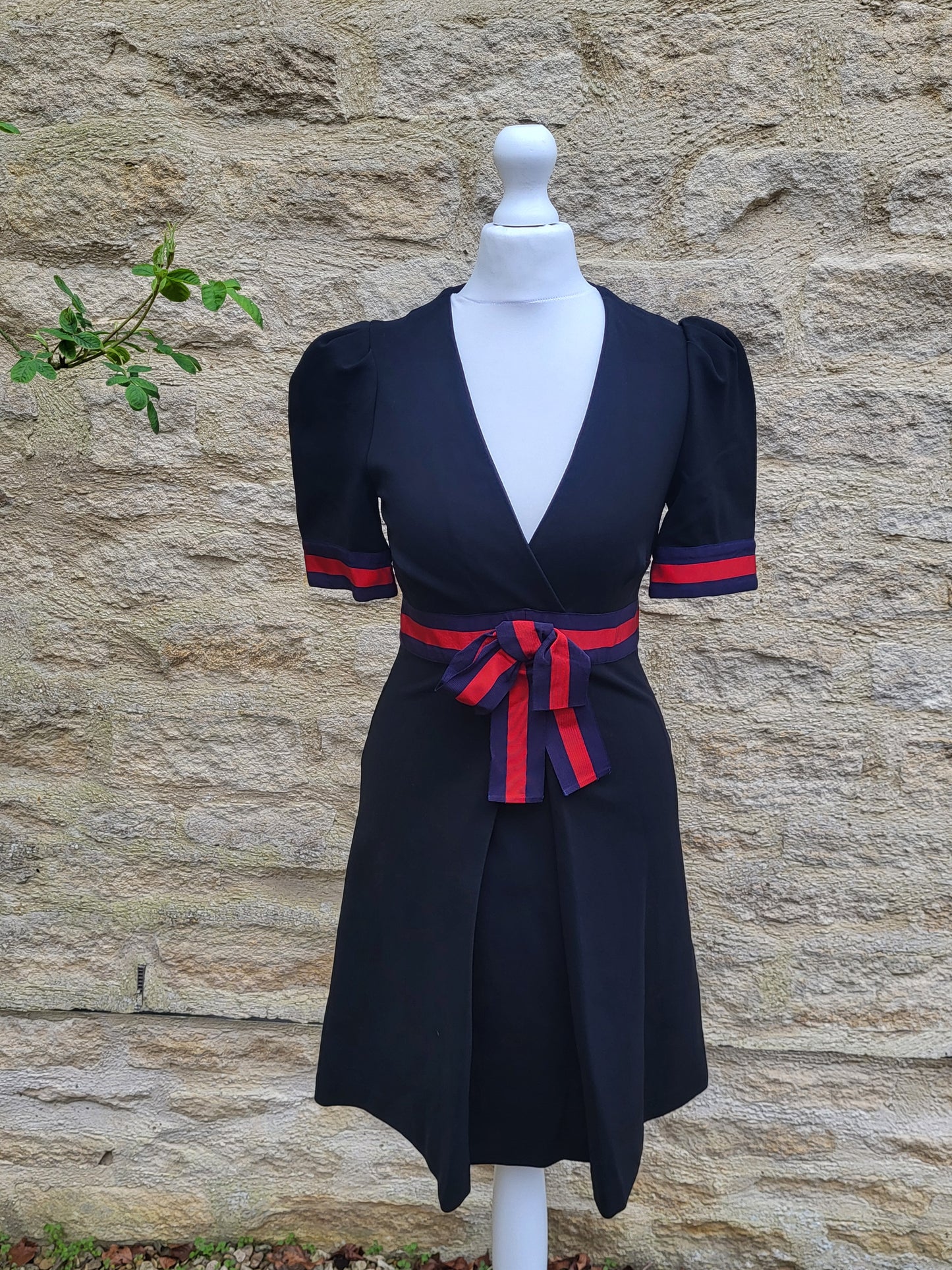 Gucci Alessandro Michele Navy/Black Dress BNWT