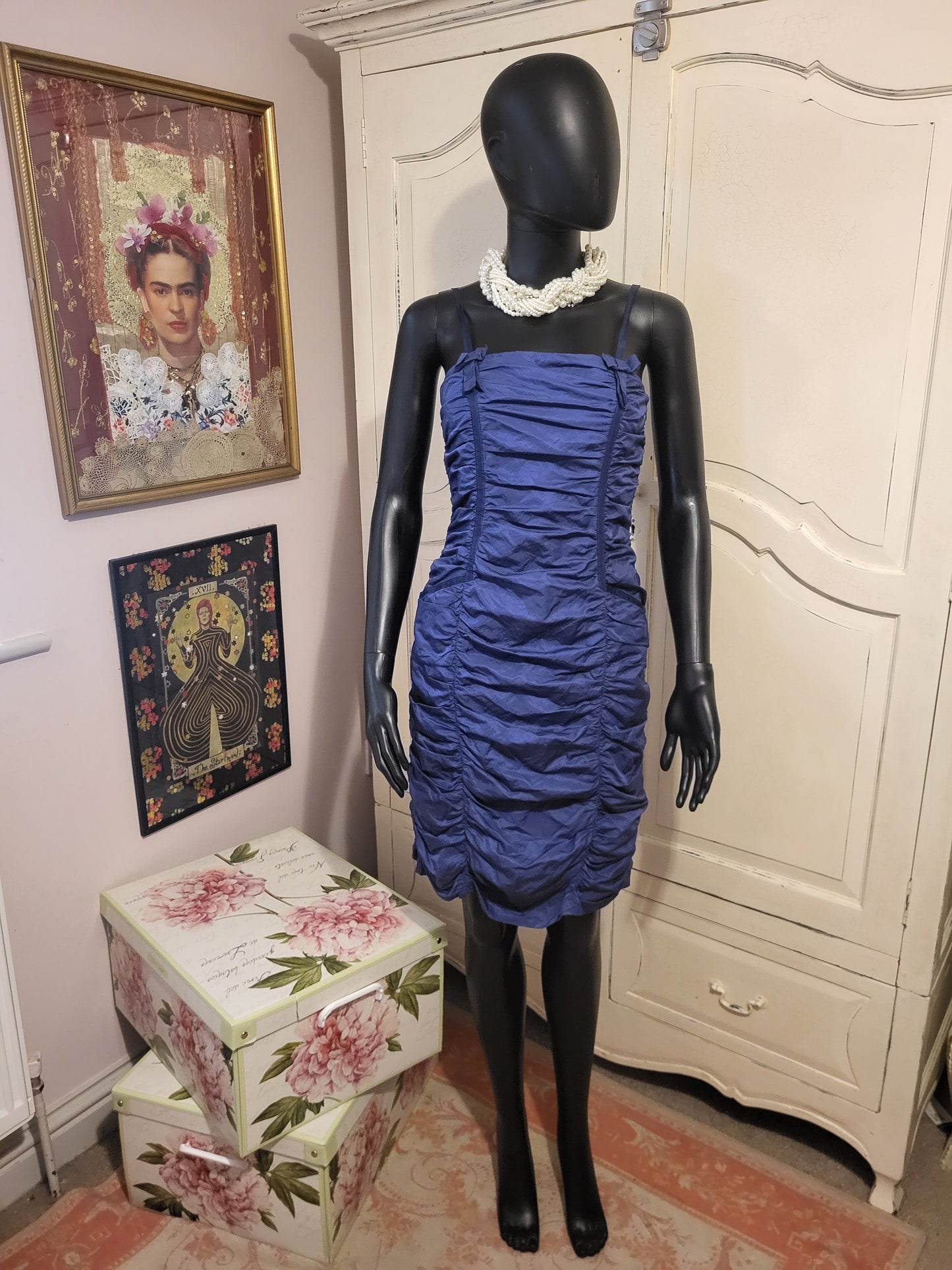 Vintage Whistles Cocktail Dress