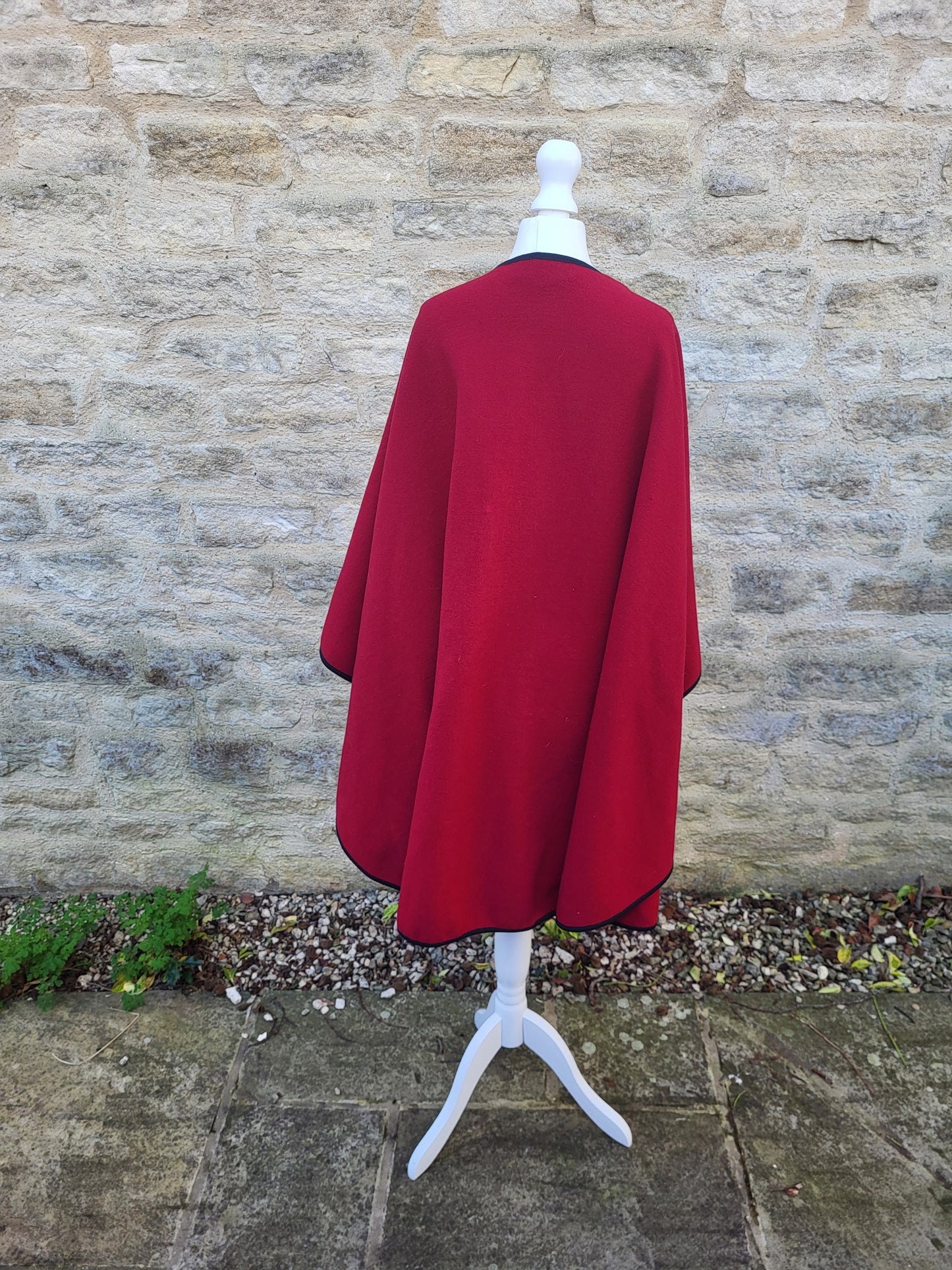 RARE Vintage Yves Saint Laurent Wool Cape