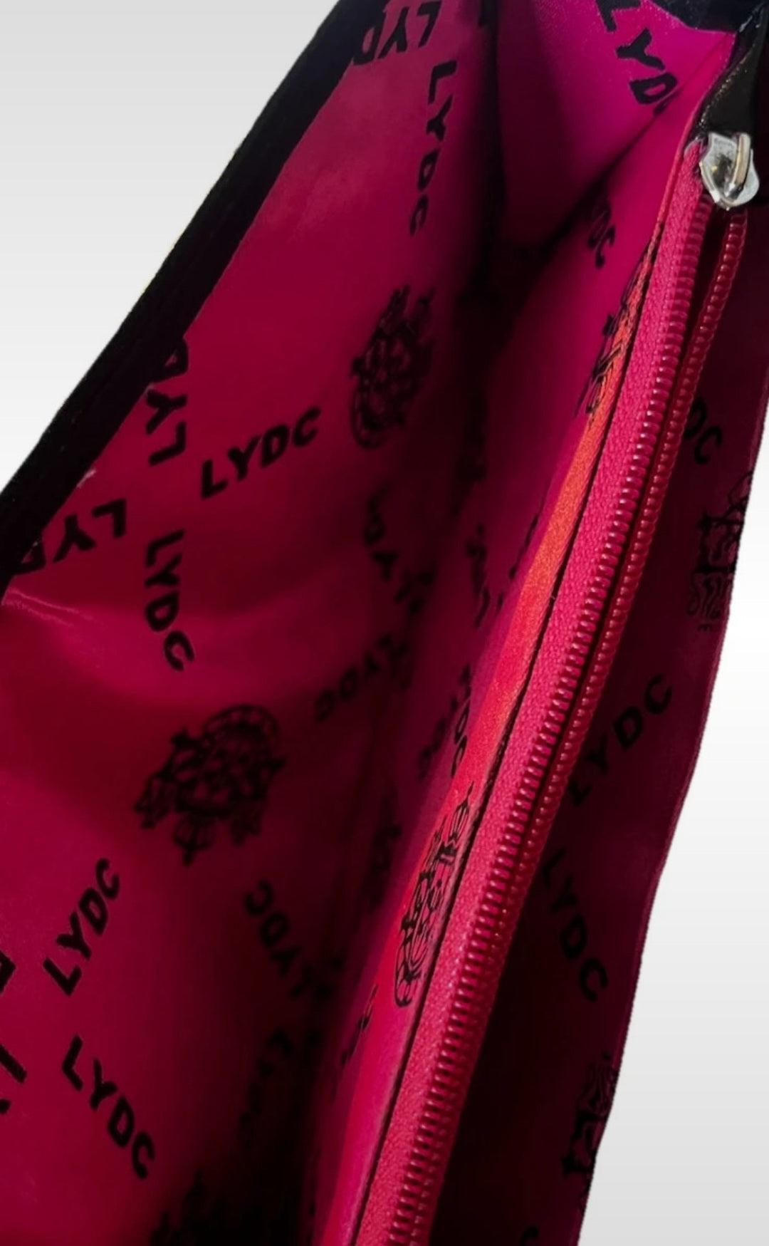 LYDC Animal Print Studded Wallet