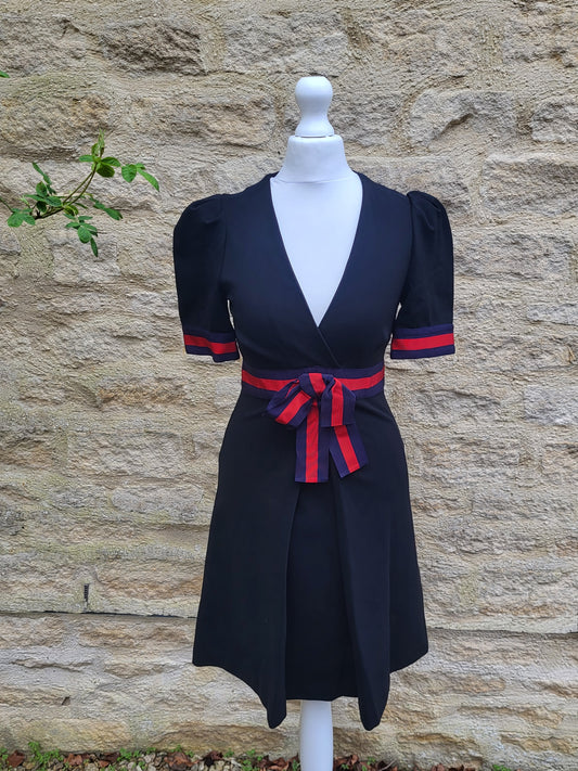 Gucci Alessandro Michele Navy/Black Dress BNWT