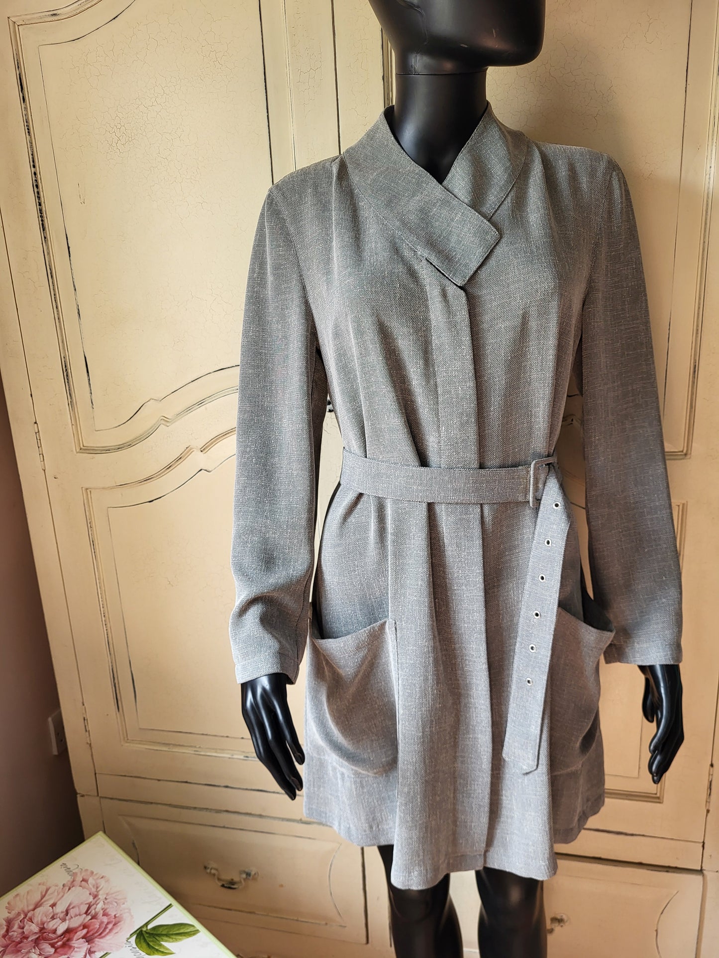 Emporio Armani Belted Jacket Dress