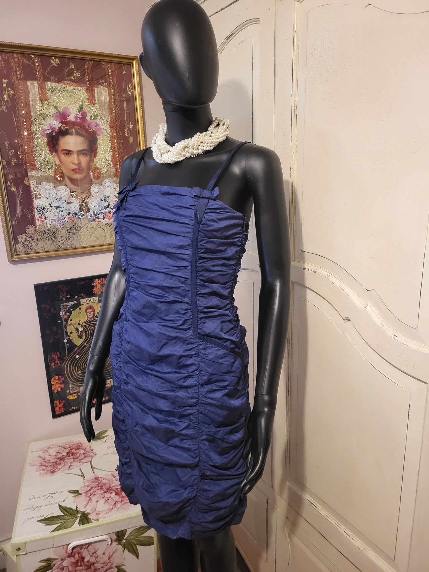Vintage Whistles Cocktail Dress