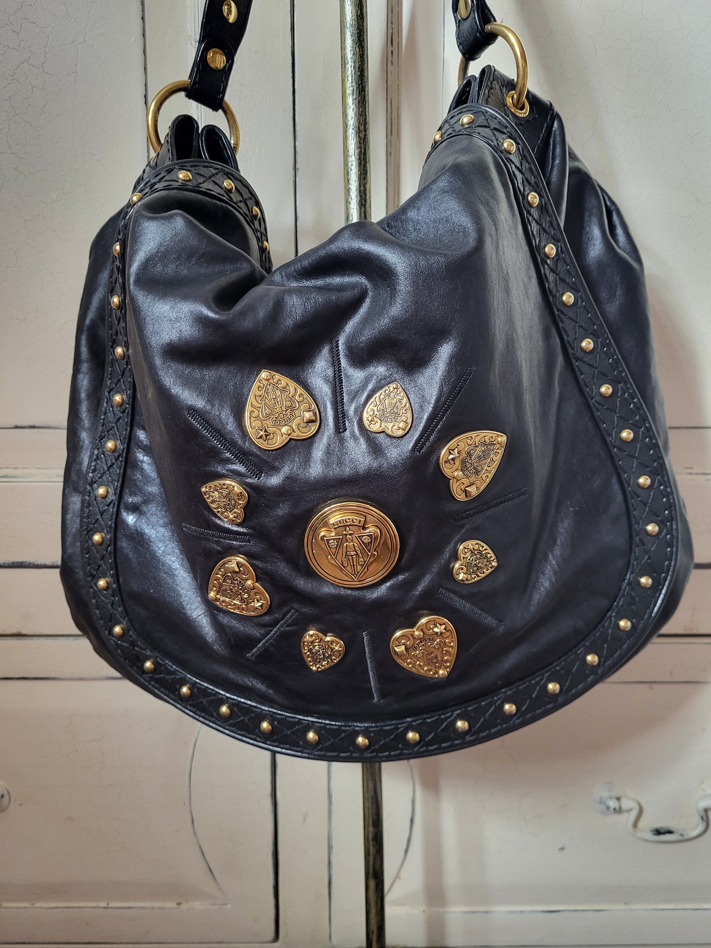 RARE Archive Vintage Gucci Babouska Irina Hobo Bag