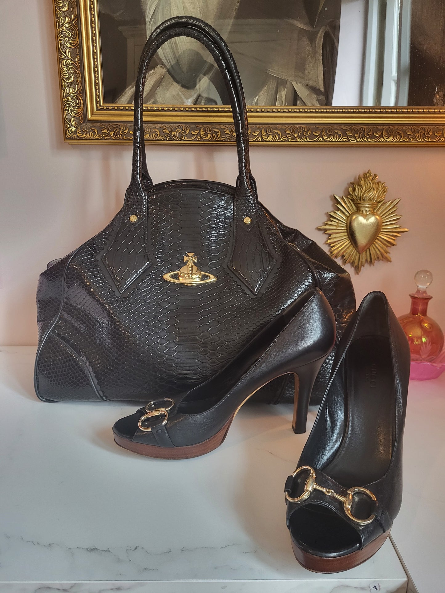 Large Vivienne Westwood Orb Handbag